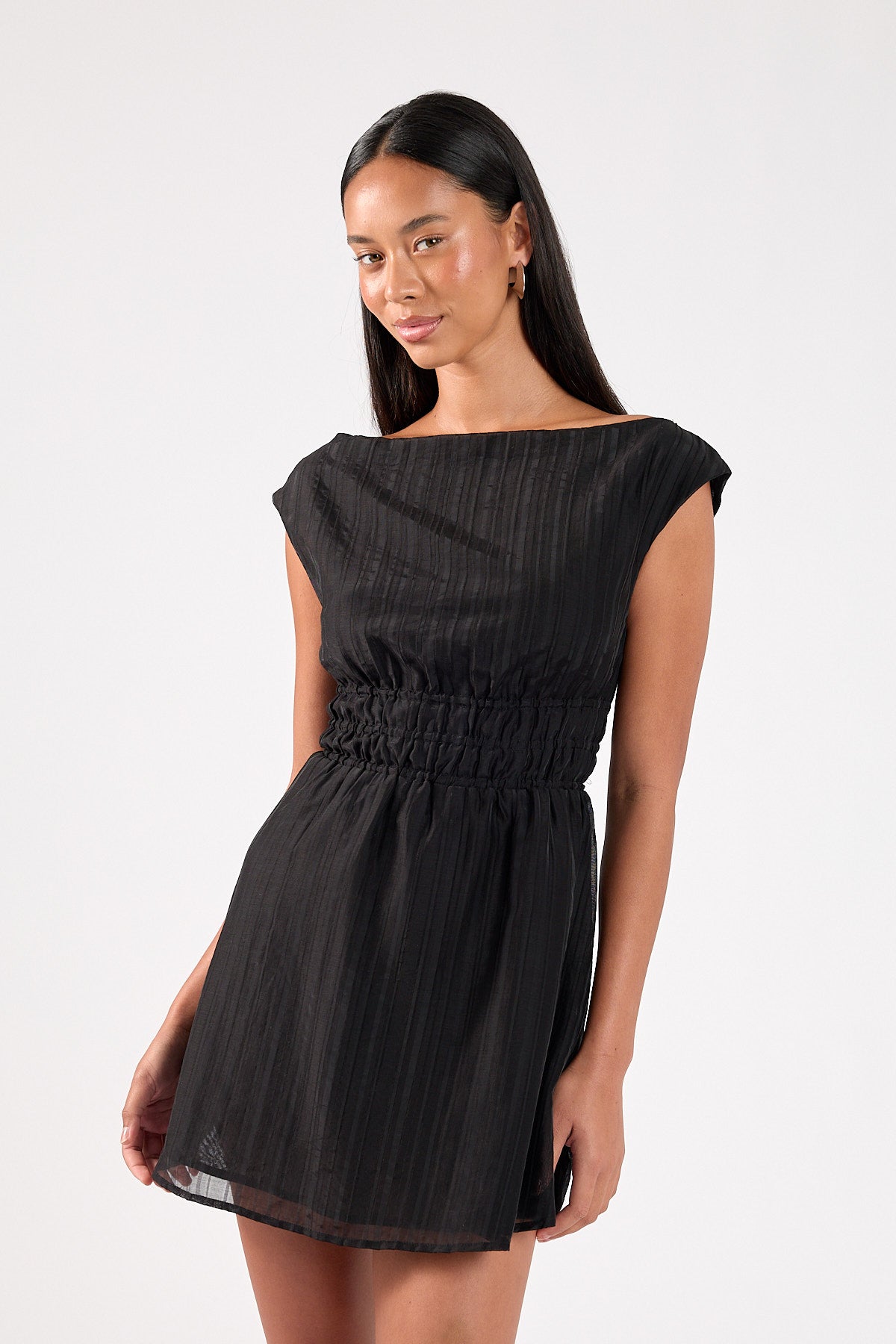 Perfect Stranger Claudette Mini Dress Black