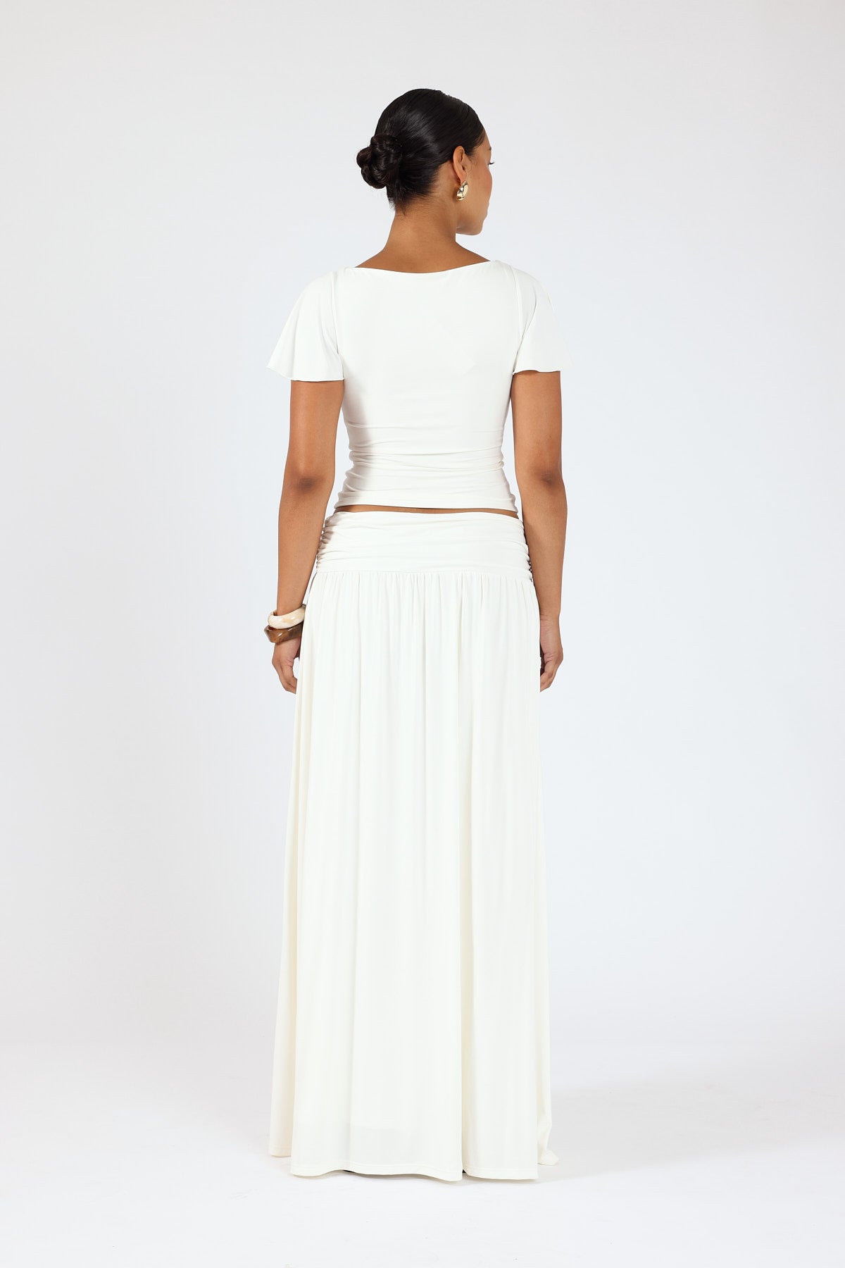 Perfect Stranger Ellison Jersey T-shirt Off White