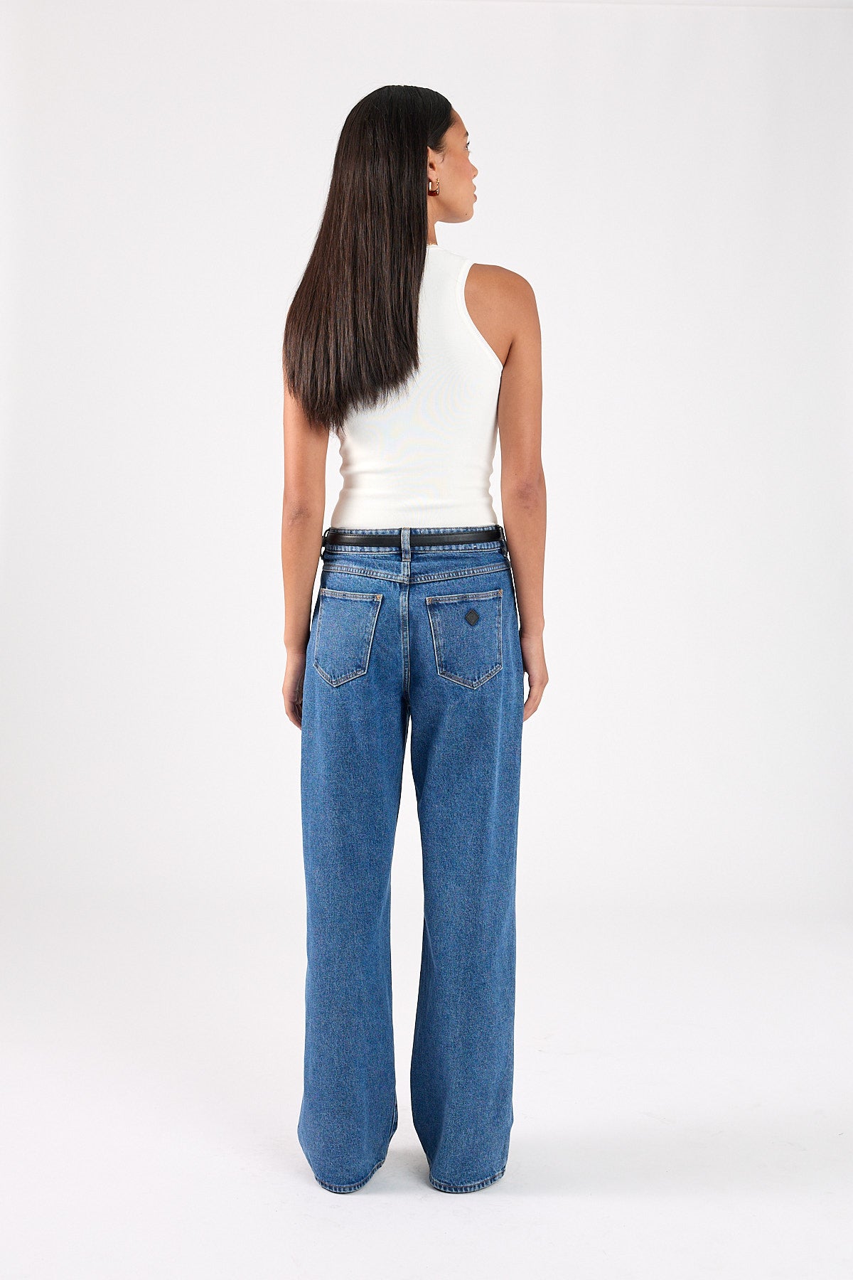 Perfect Stranger Sublime Knit Racer Top White