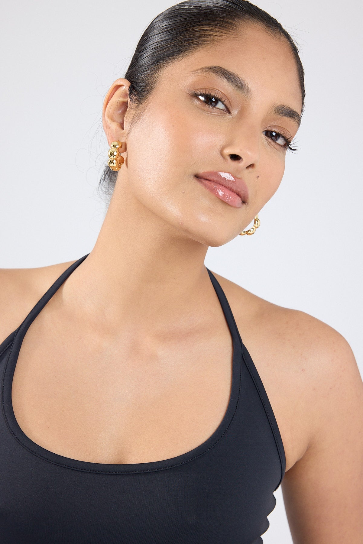 Perfect Stranger Naiya Hoop Earring 18K Gold Plated