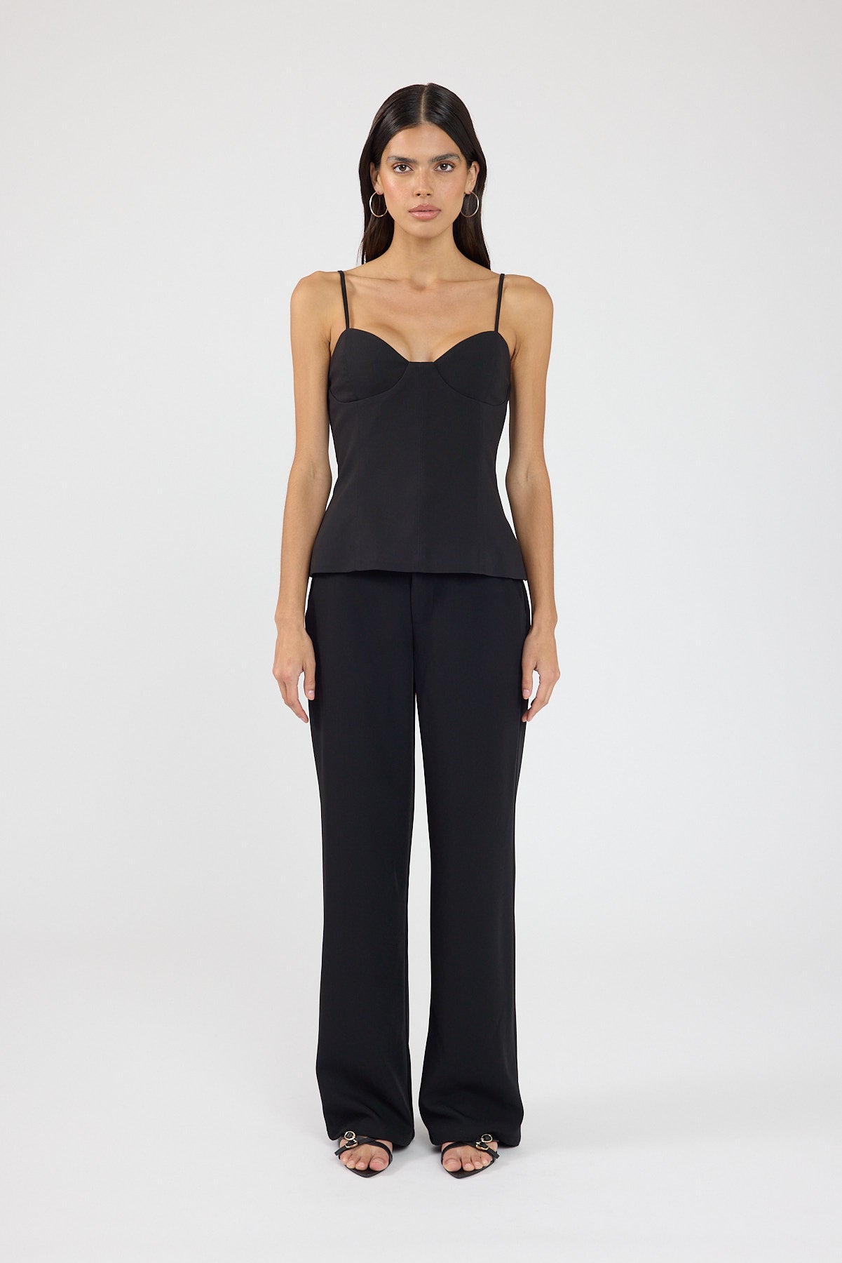 Perfect Stranger Rio Bodice Top Black