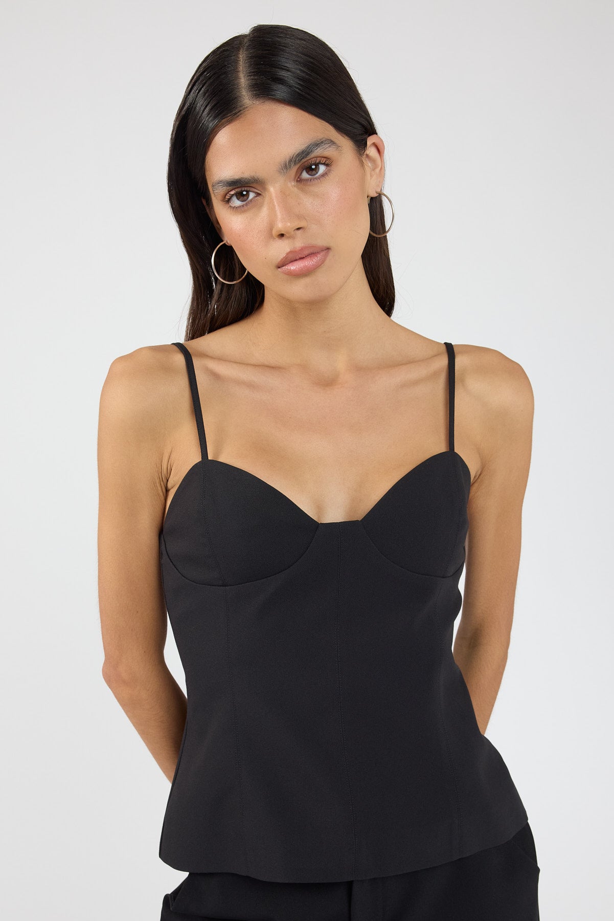 Perfect Stranger Rio Bodice Top Black