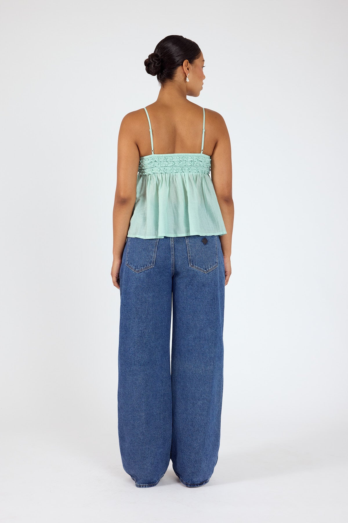 Perfect Stranger Klara Frill Cami Top Mint