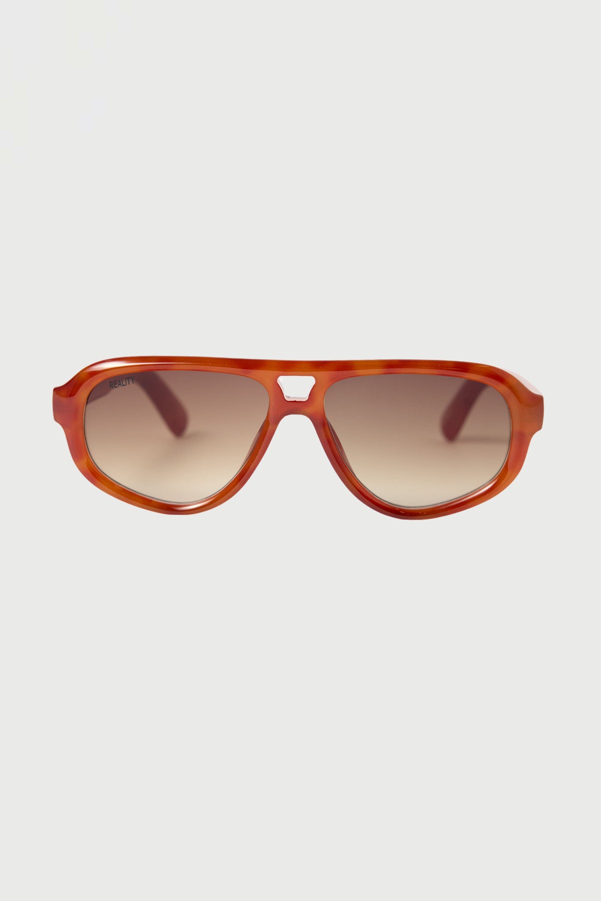 Reality Eyewear Ryder Vintage Turtle/Smoke Gradient Lens