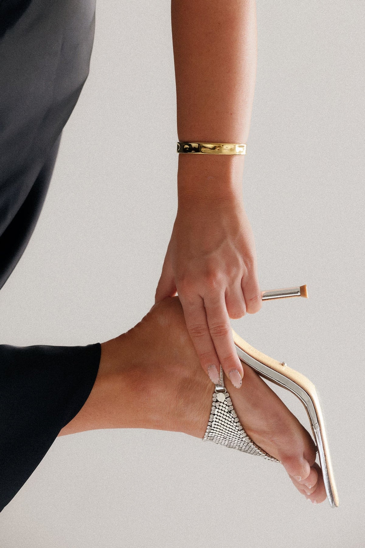 Dylan Cuff Bracelet Gold