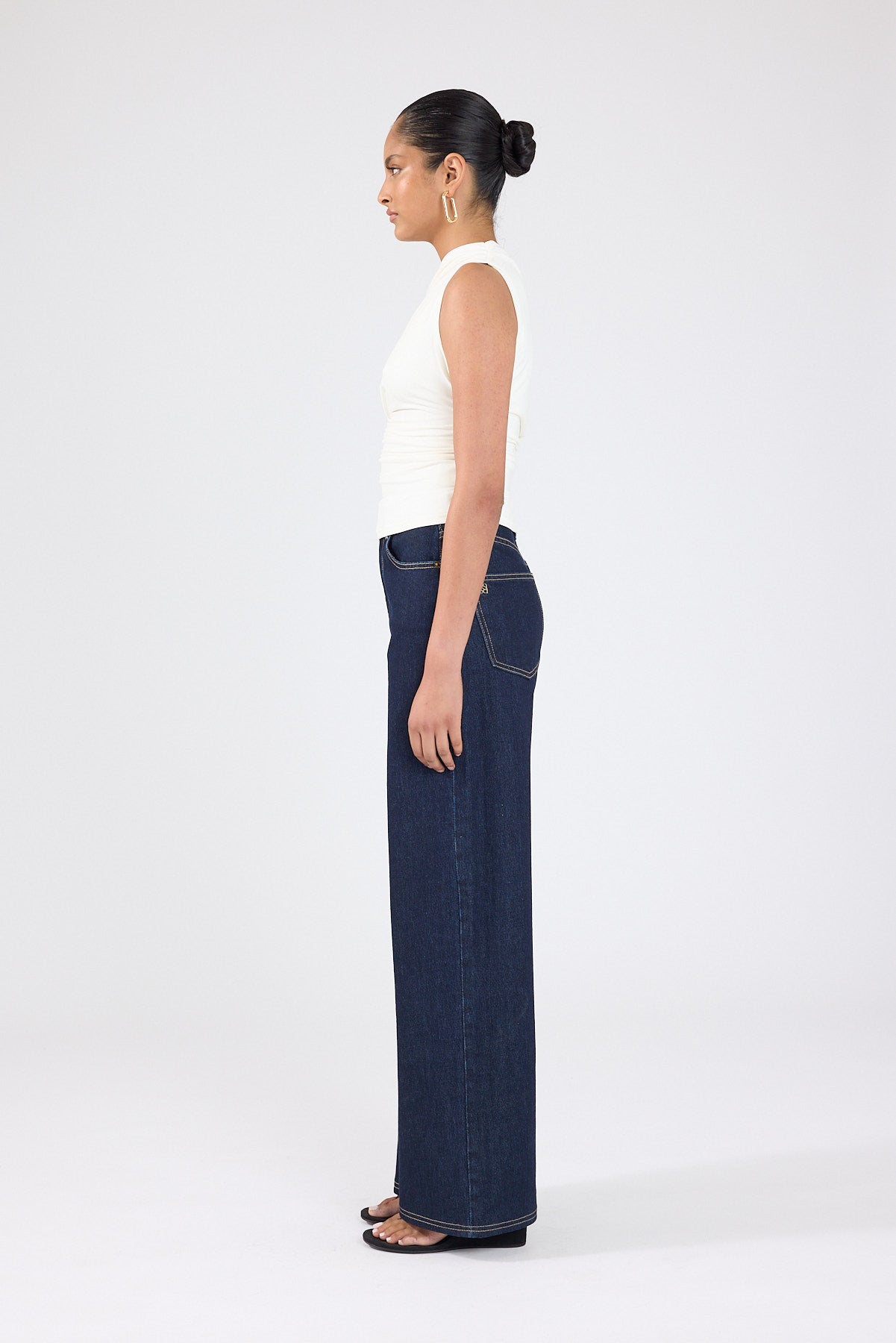 Perfect Stranger High Rise Wide Leg 2.0 Jean Indigo