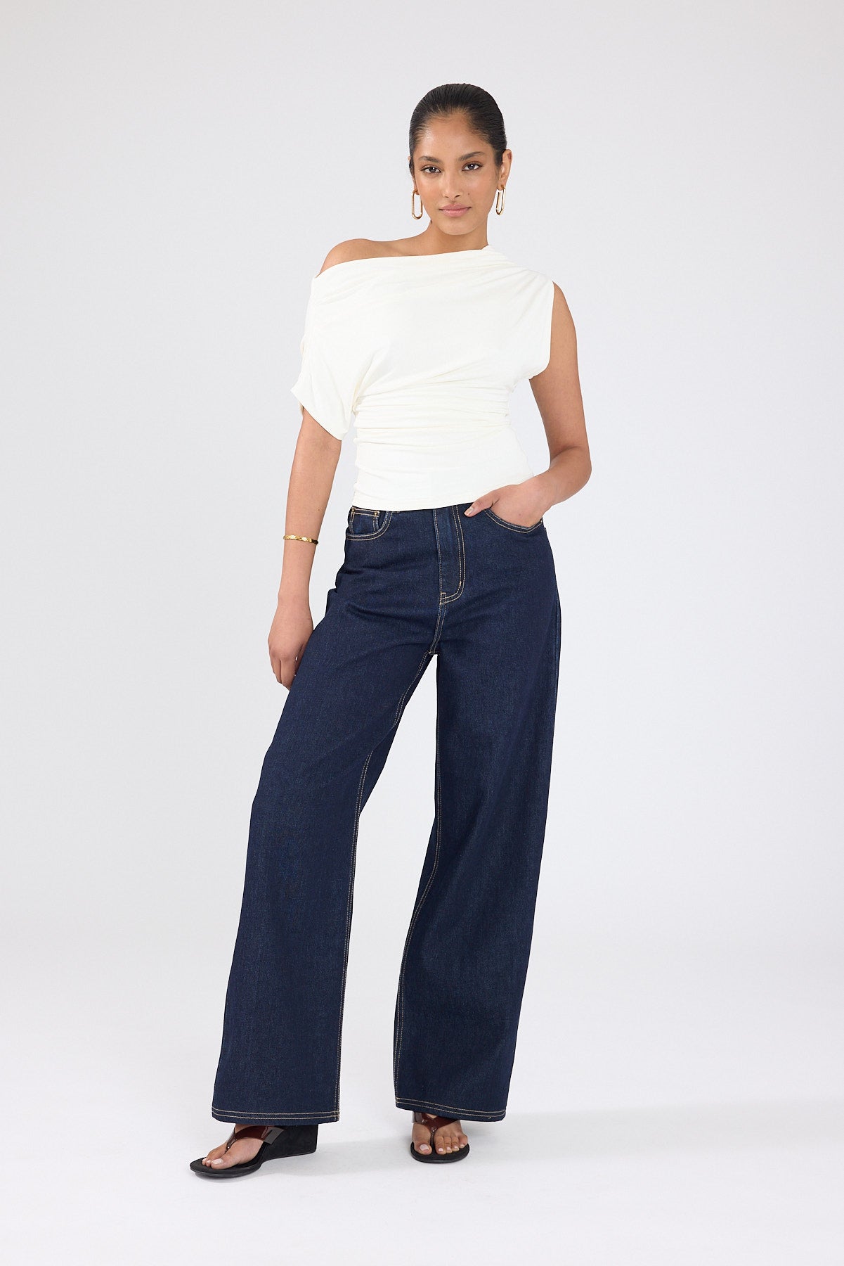 Perfect Stranger High Rise Wide Leg 2.0 Jean Indigo