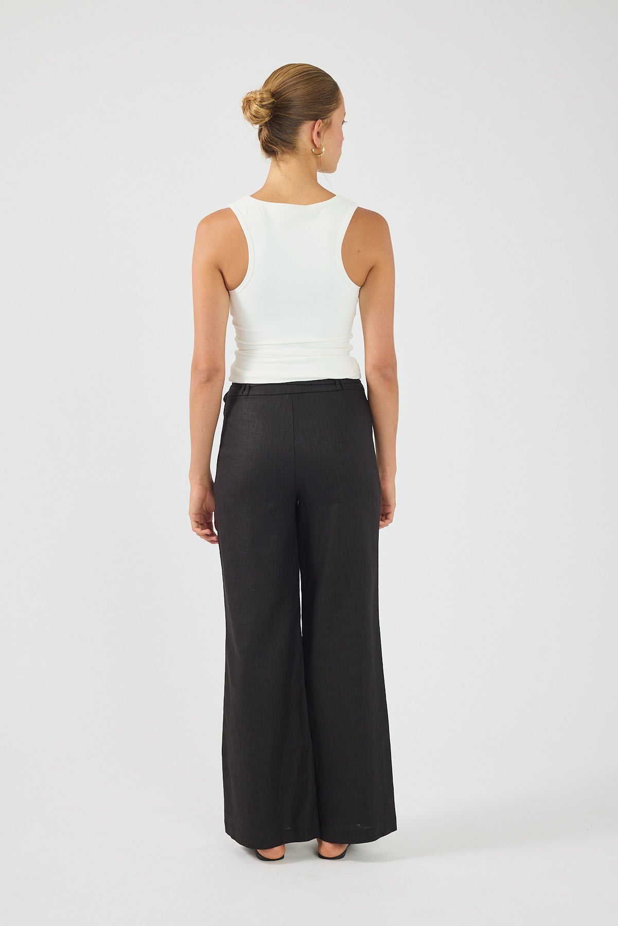 Perfect Stranger Marlo Mid Rise Menorca Pant Black