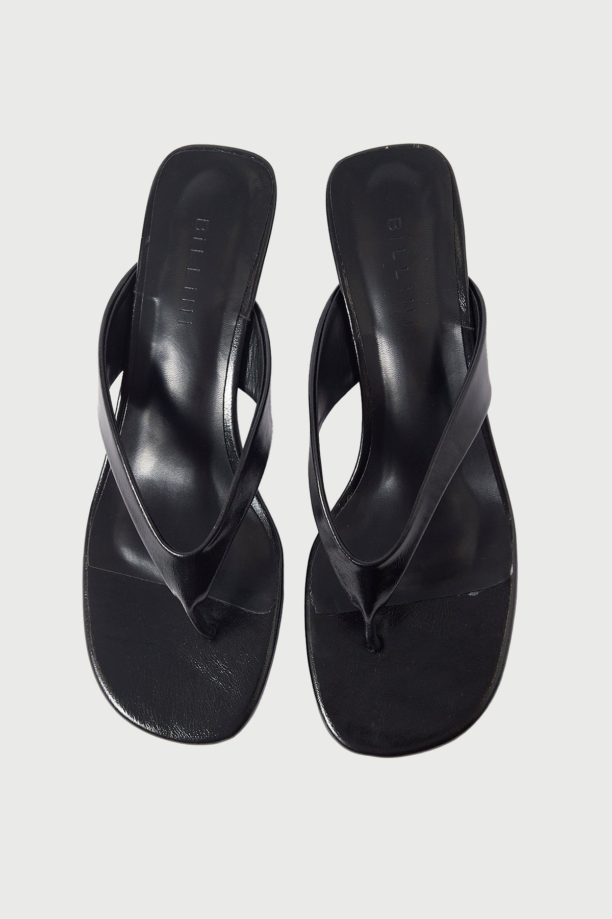 Billini NIESHA THONG HEEL Black
