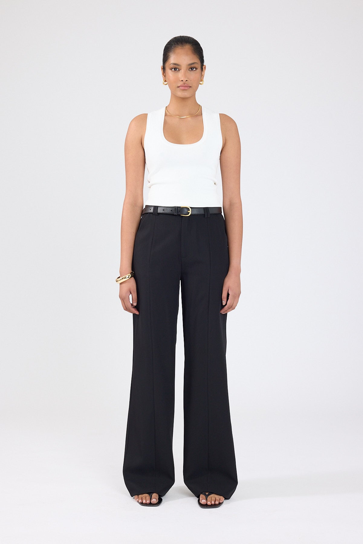 Perfect Stranger Maisie Recycled High Rise Pant Black