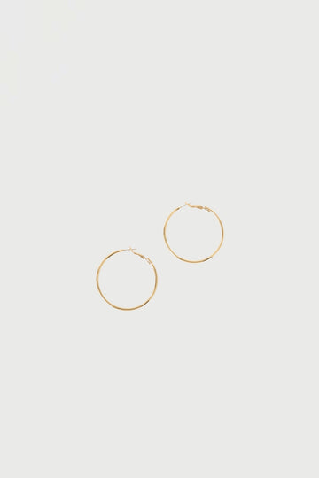 Perfect Stranger Ivy Hoop Earrings 18k Gold Plated