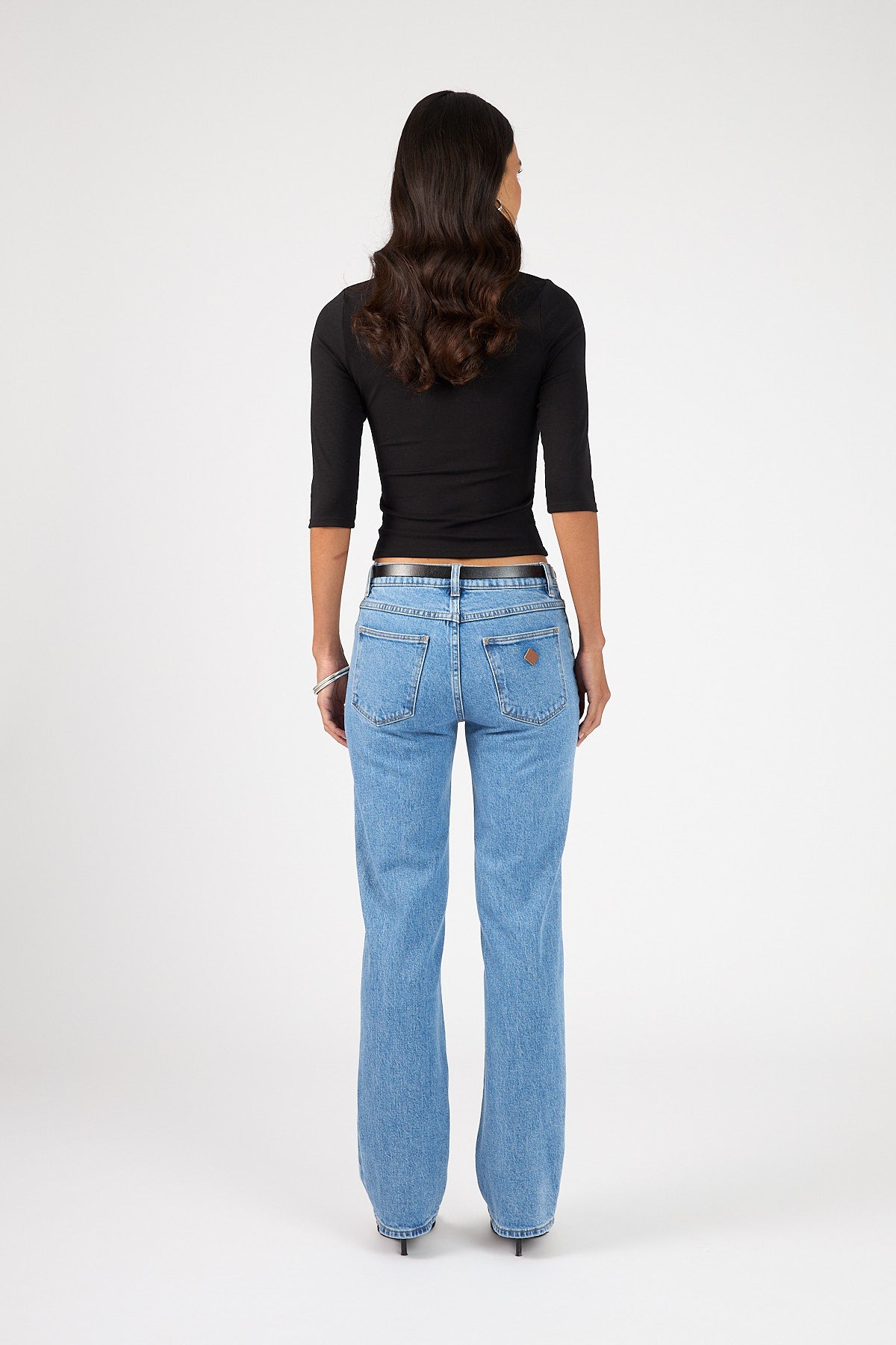 Abrand 95 Mid Straight Jean Debbie