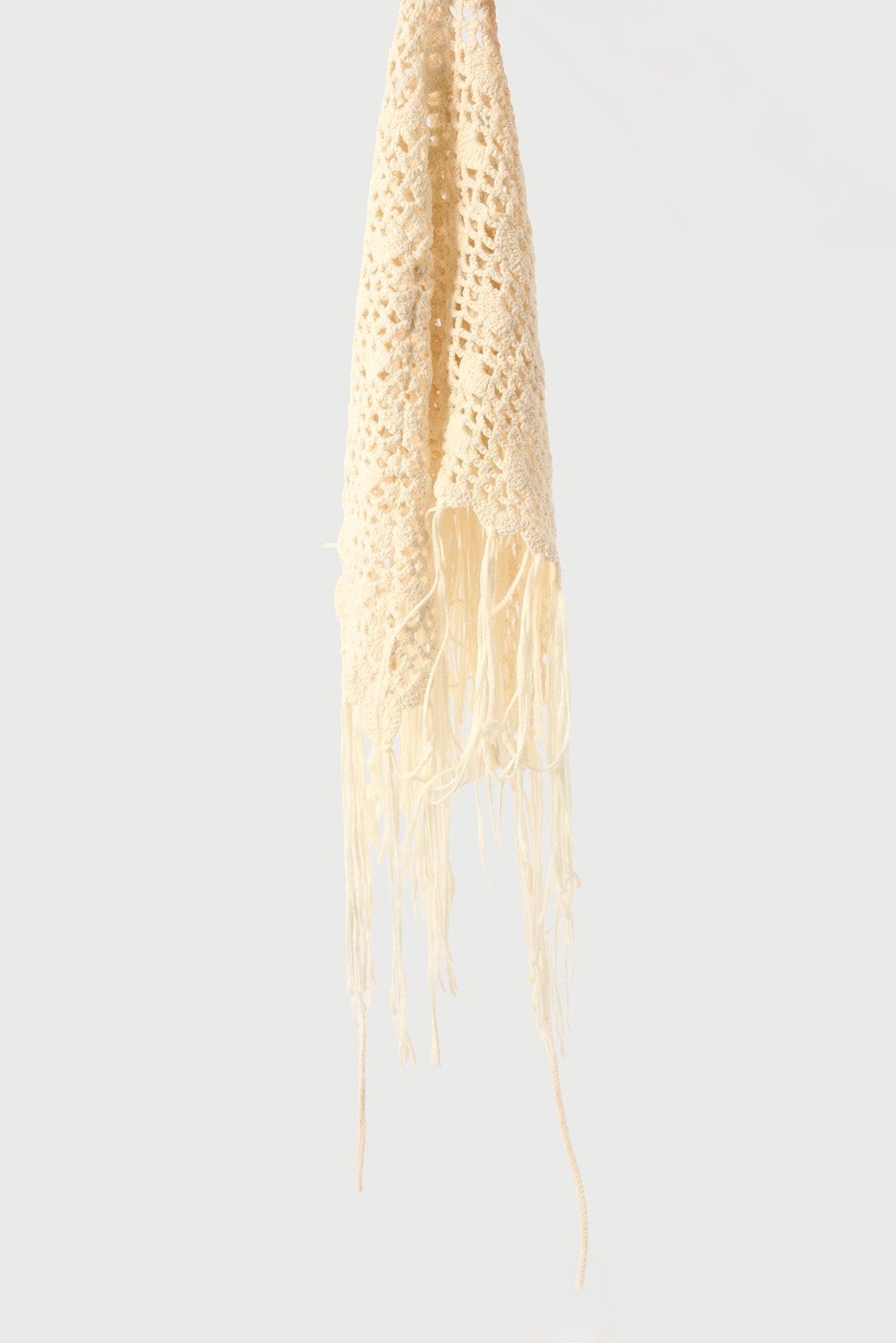 Perfect Stranger Gabi Crochet Scarf Cream