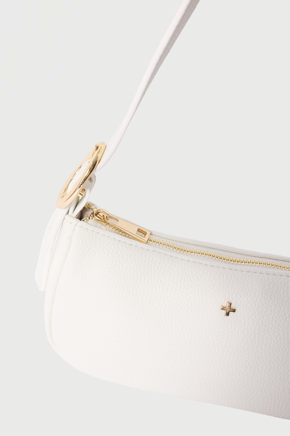 Peta + Jain JESABEL SHOULDER BAG White Pebble