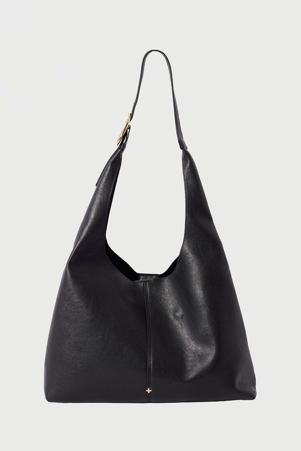 Peta + Jain KISMET HOBO BAG WITH POUCH Grainy Black