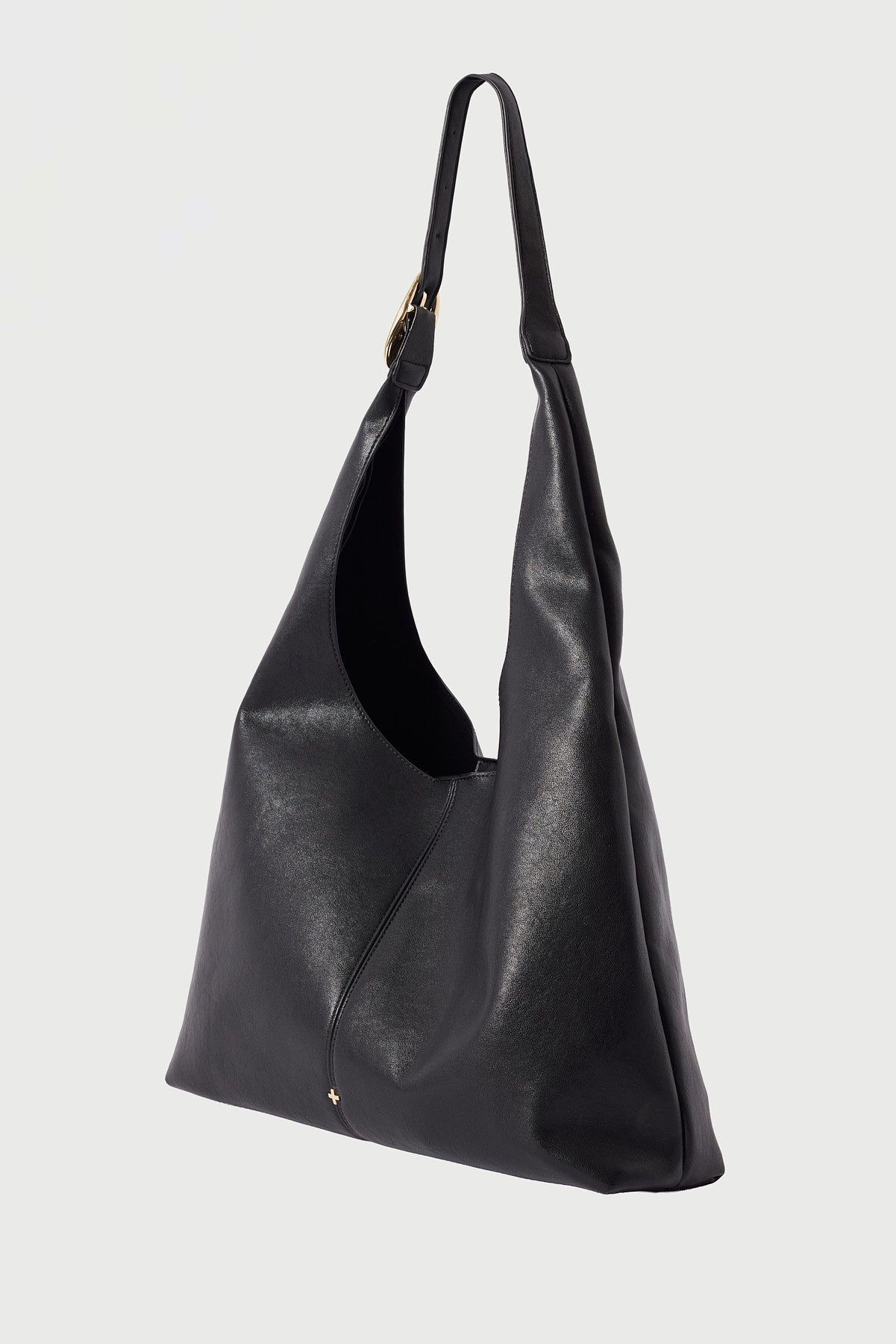 Peta + Jain KISMET HOBO BAG WITH POUCH Grainy Black