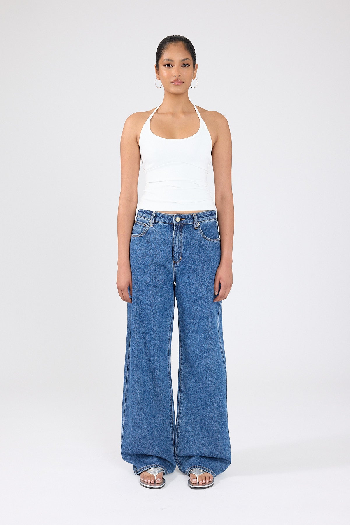 Perfect Stranger Demm Tank Top White