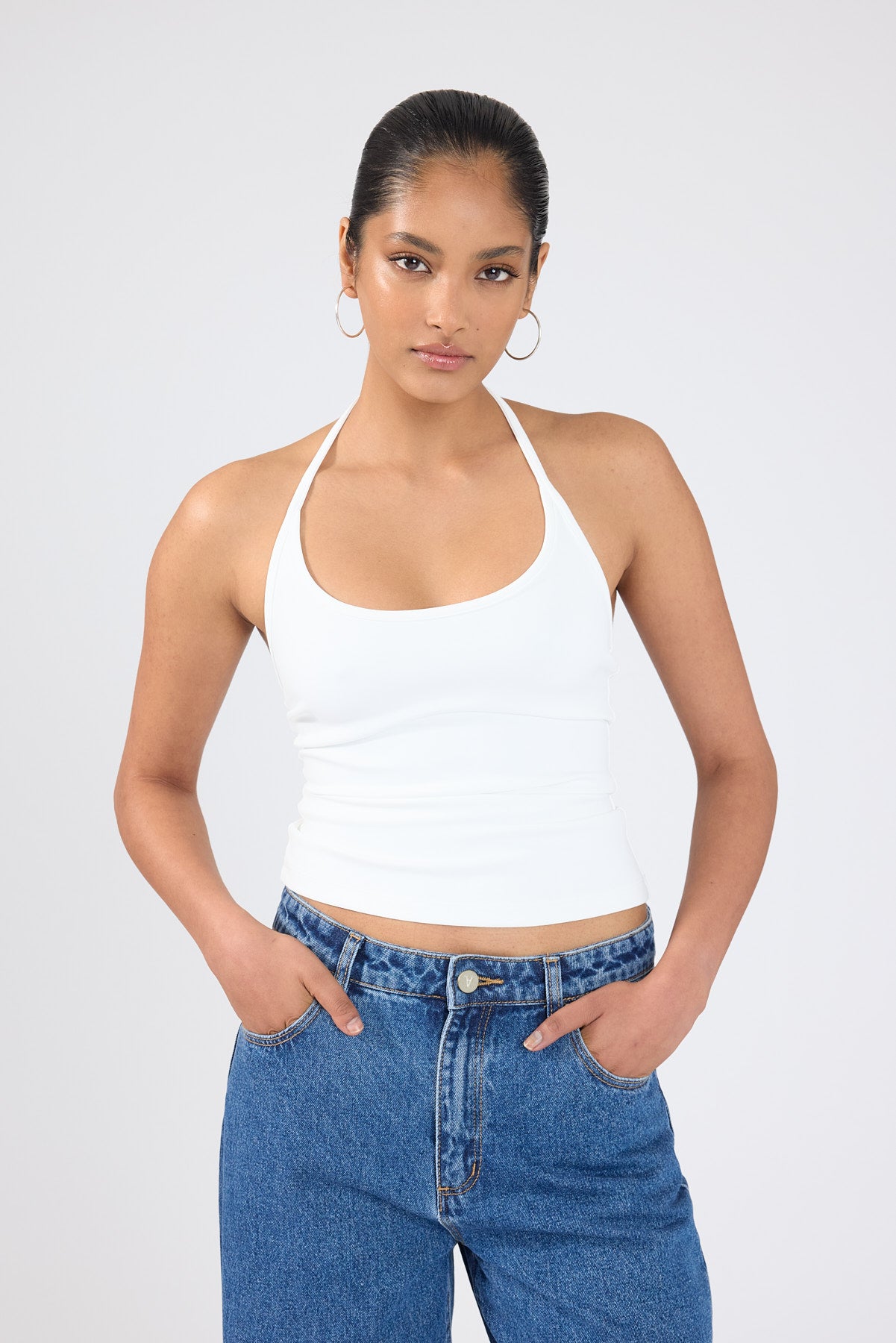 Perfect Stranger Demm Tank Top White