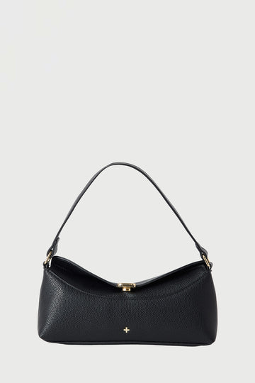Peta + Jain Virtue Shoulder Bag Black Pebble