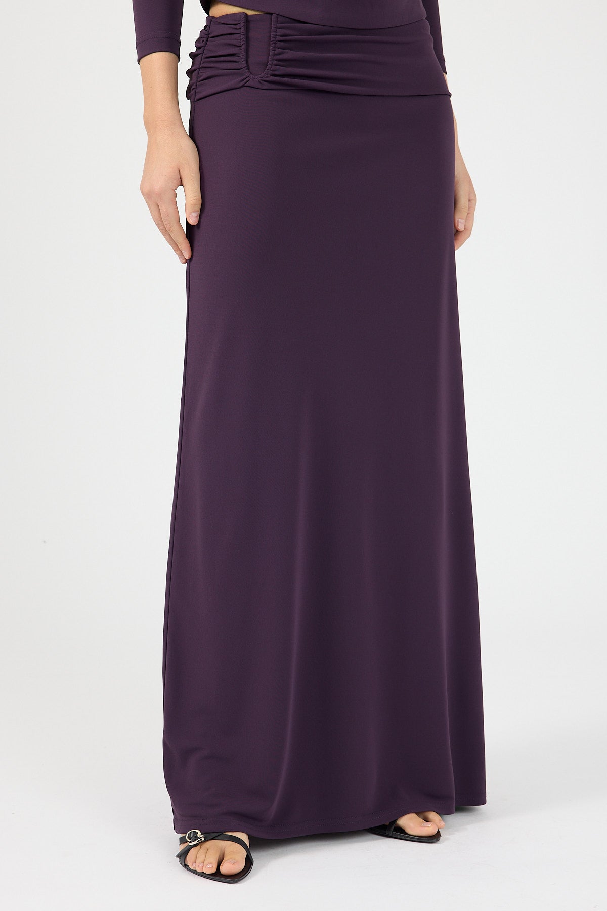 Perfect Stranger Vienna Maxi Skirt Purple
