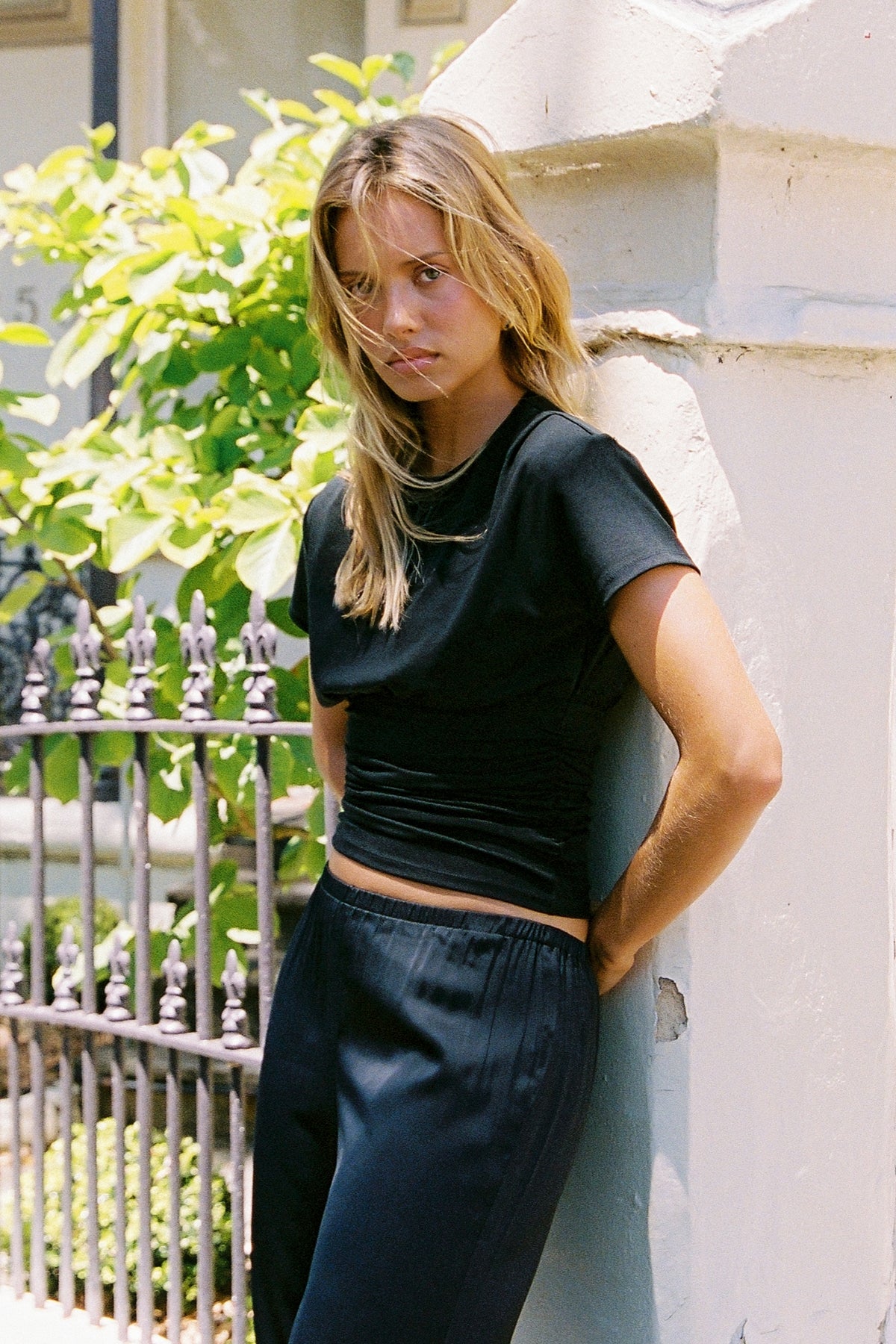 Perfect Stranger Aino Lace Pants Black