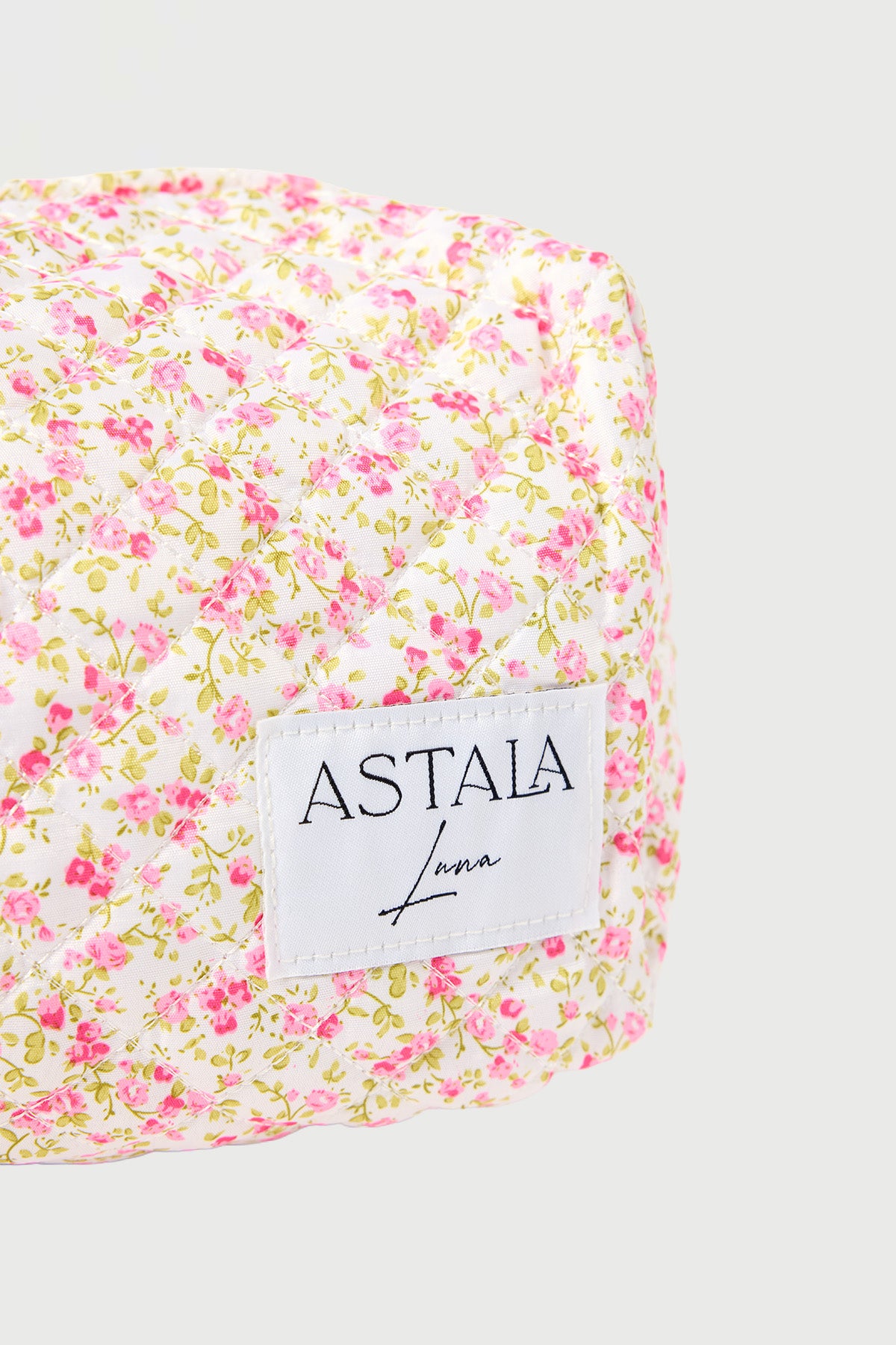 Blossom Quilted Case Pink Print