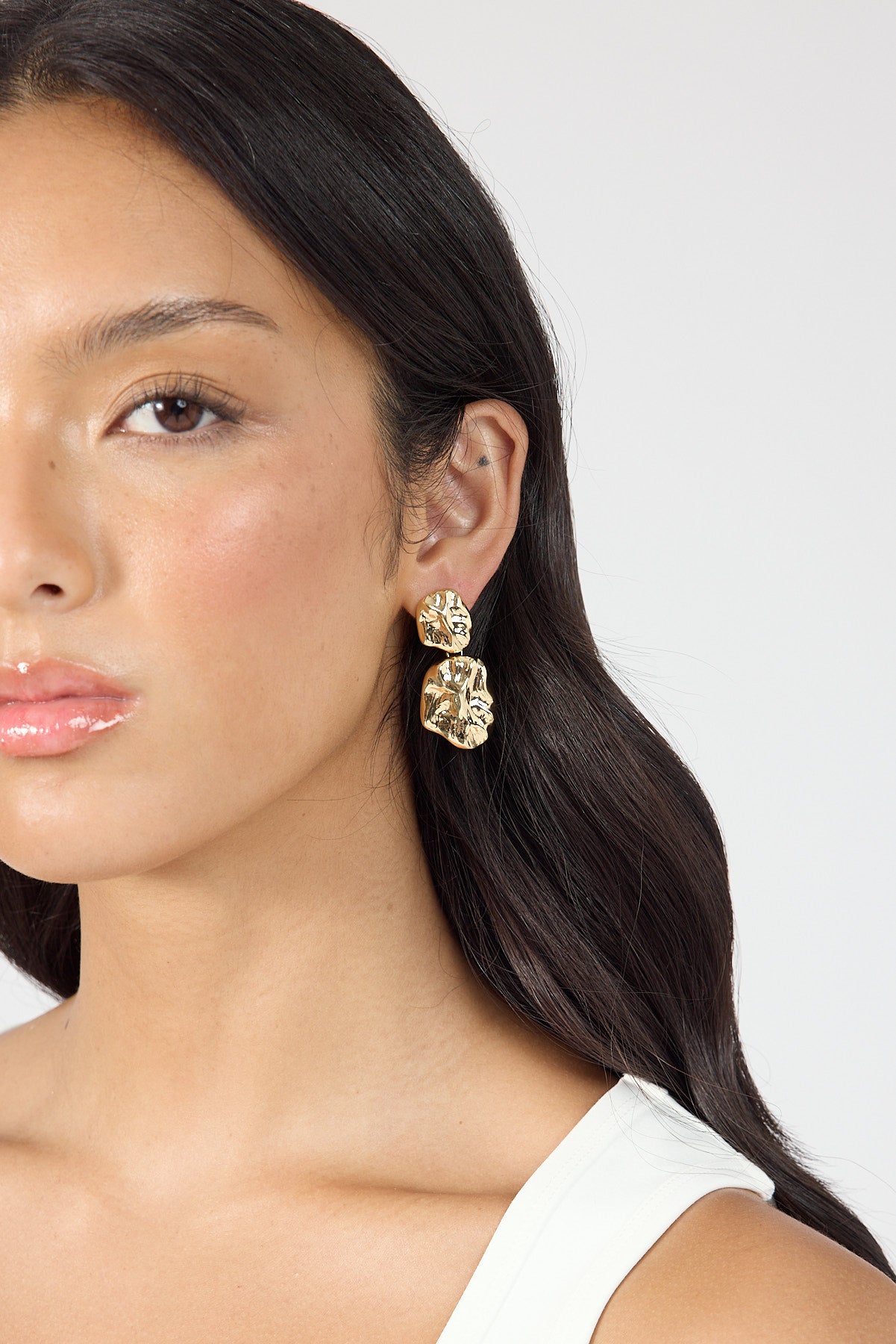 Perfect Stranger Kairo Drop Earrings 18K Gold Plated