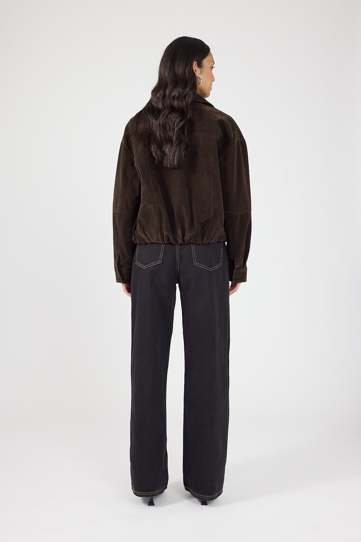 Perfect Stranger High Rise Wide Leg 2.0 Jean Washed Black