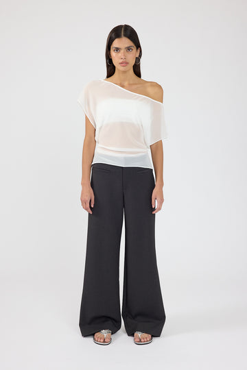 Perfect Stranger Minari Mid Rise Pant Charcoal