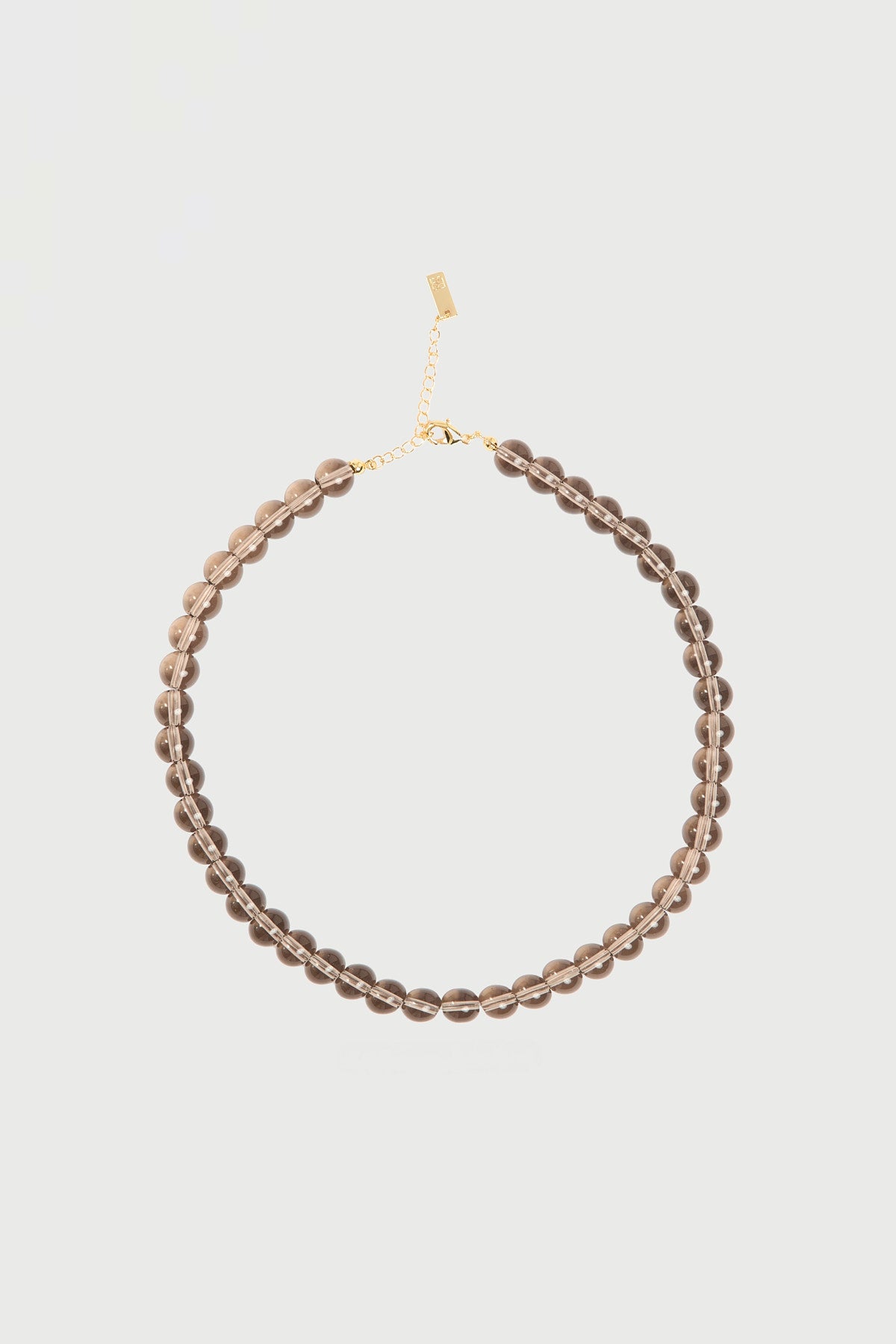 Perfect Stranger Lou Beaded Necklace Brown