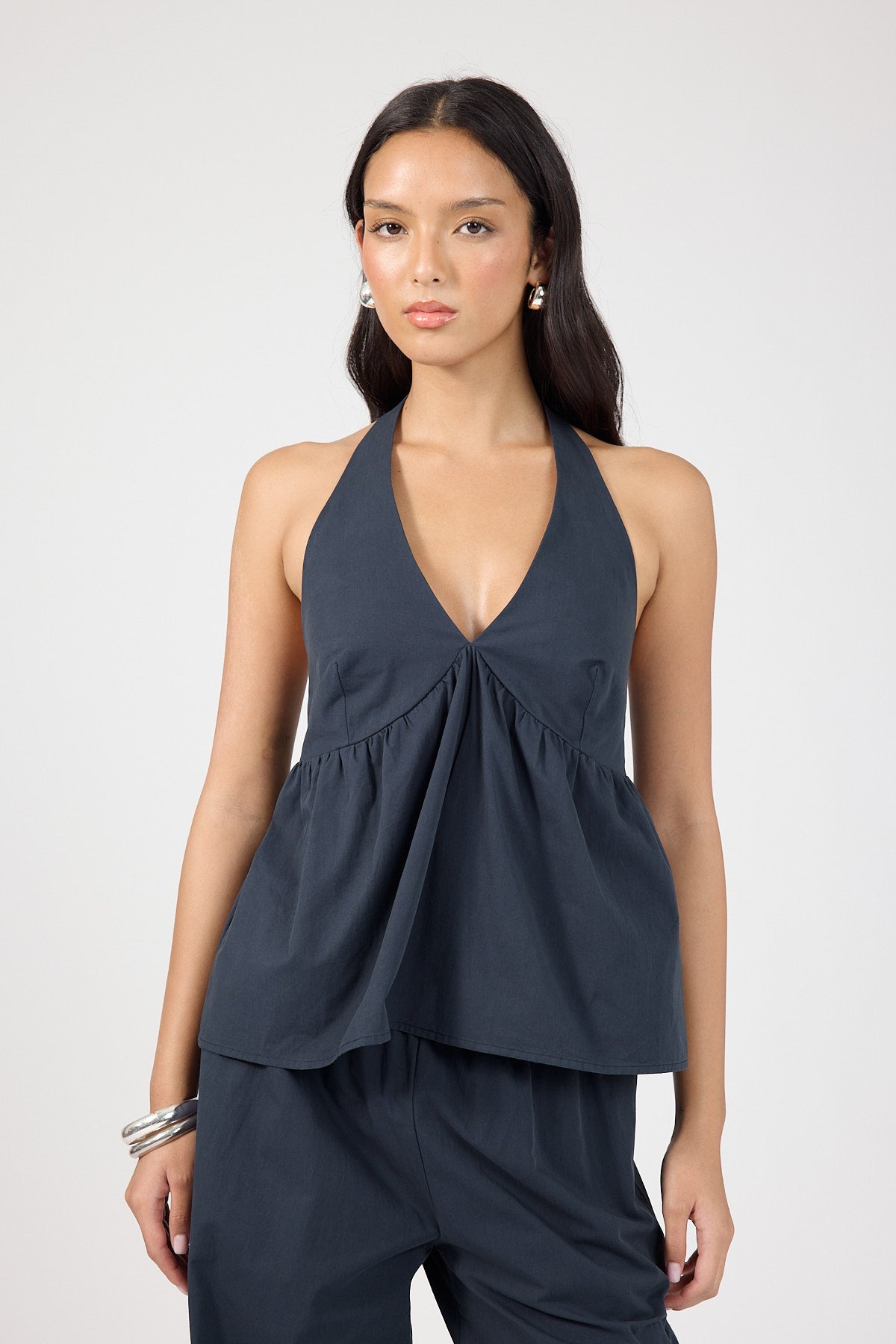 Perfect Stranger Zola Halter Top Ink