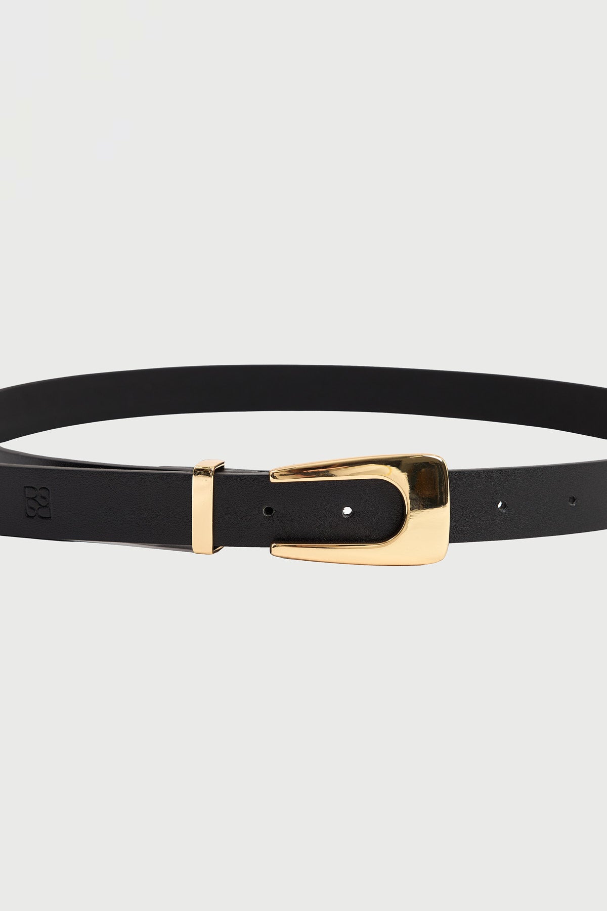 Perfect Stranger Clementine Buckle Belt Black