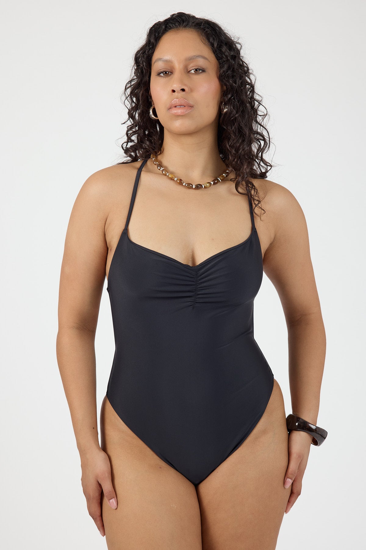 Perfect Stranger Lumi Backless One Piece Black