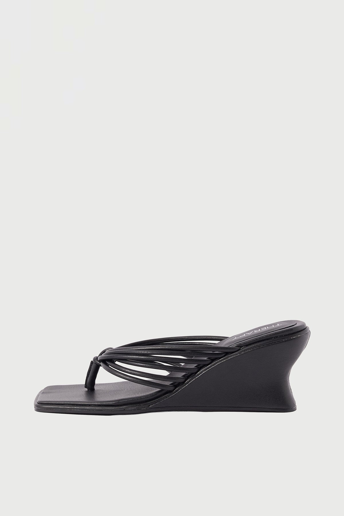 Therapy Leven Wedge BLACK PU
