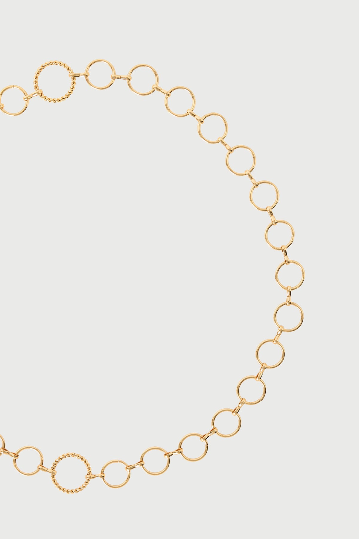 Perfect Stranger Solea Chain Belt Gold