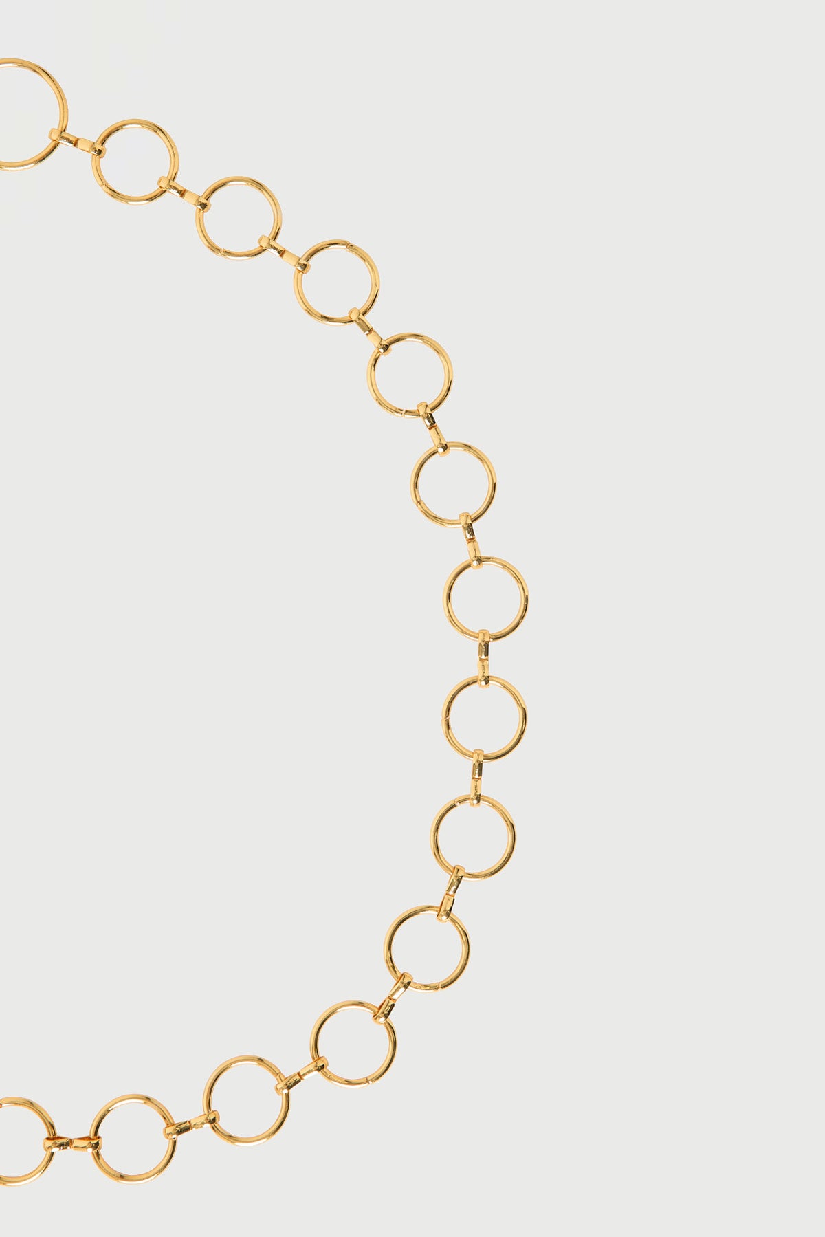 Perfect Stranger Solea Chain Belt Gold
