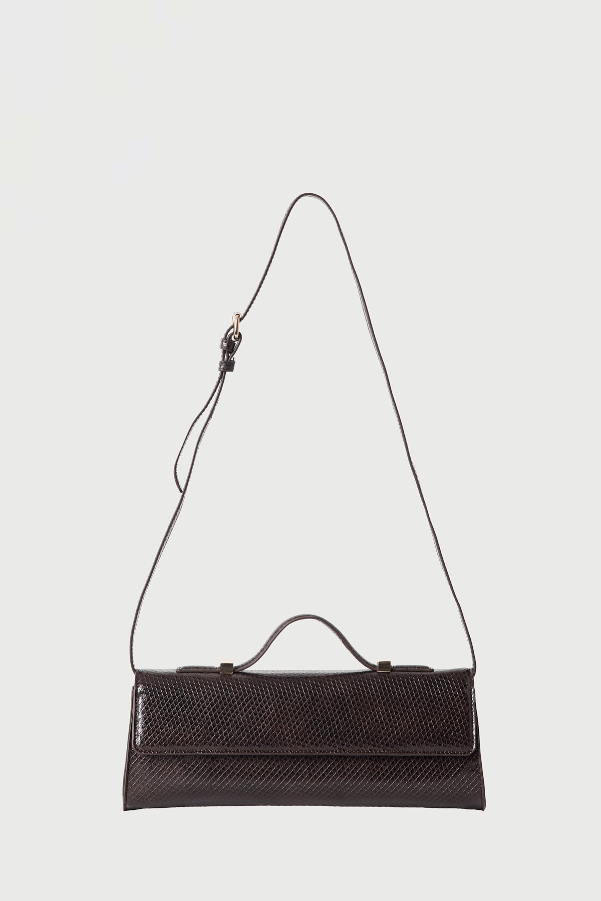 Billini Bacall Chocolate Handle Bag Scale