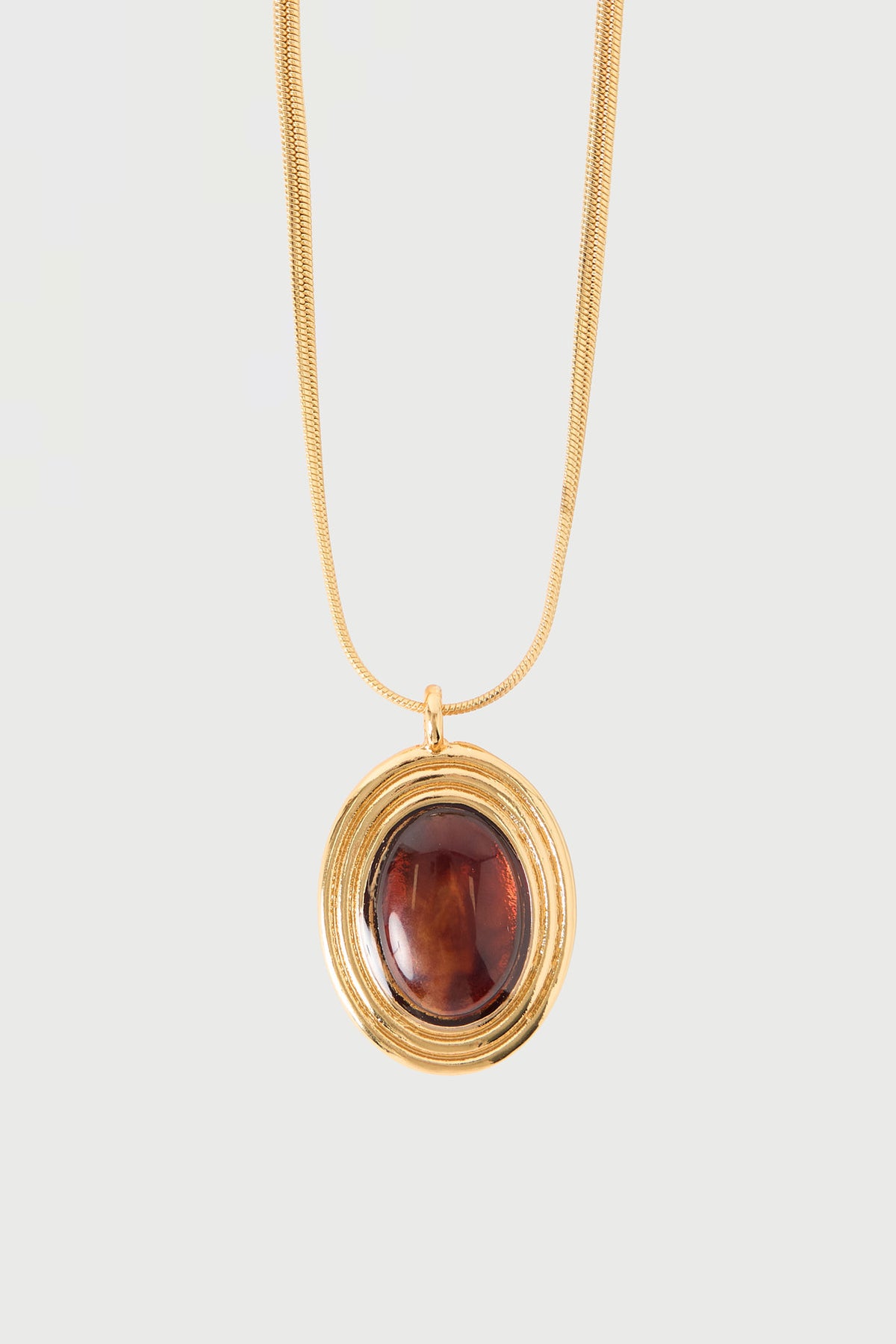 Perfect Stranger Houston Pendent Necklace 18K Gold Plated