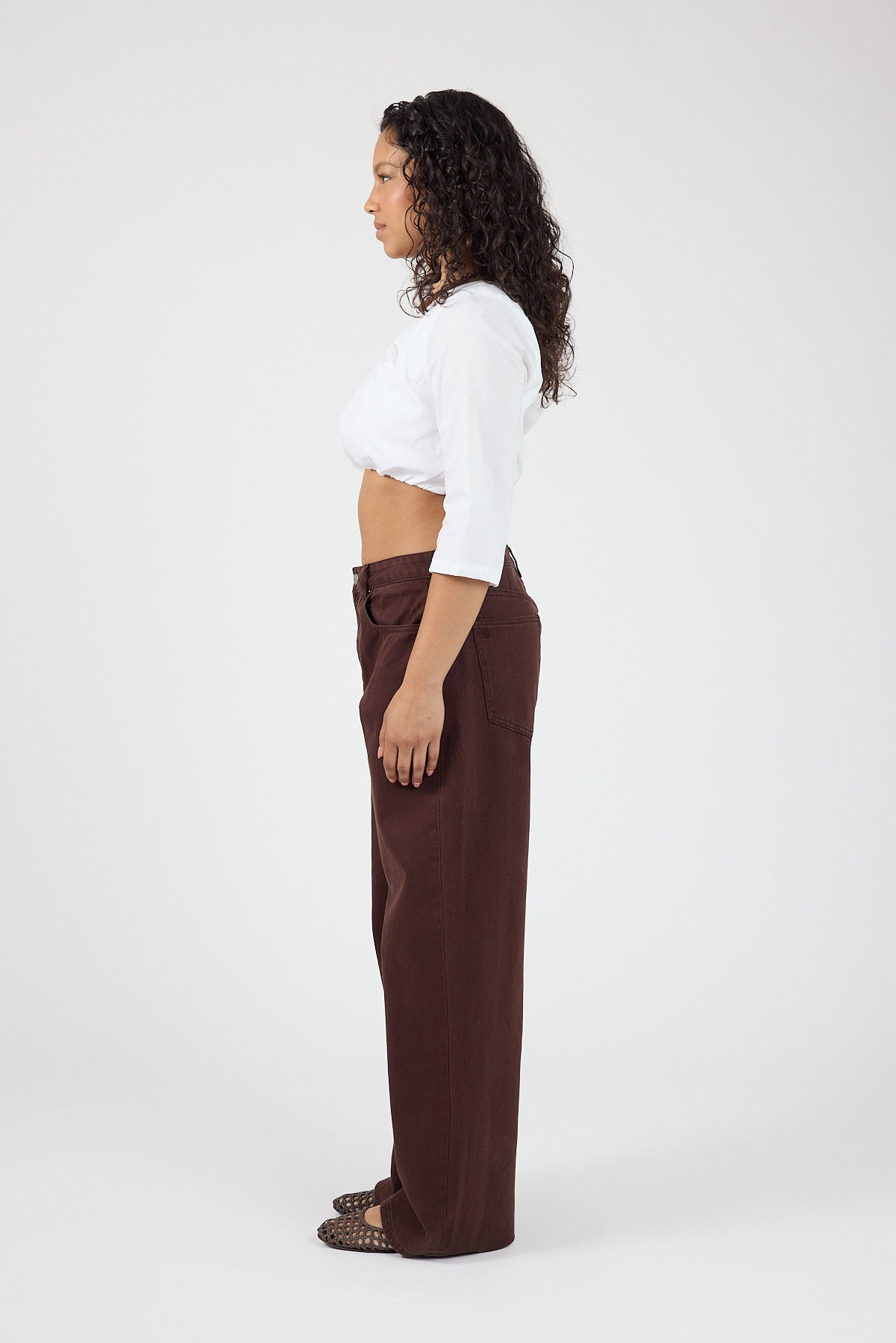 Perfect Stranger Vivienne Mirco Top White