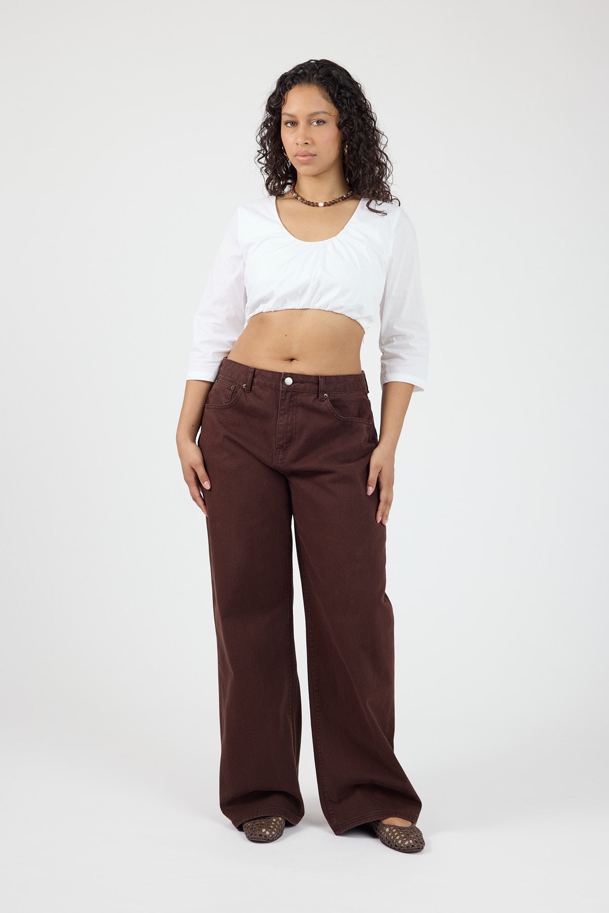 Perfect Stranger Vivienne Mirco Top White