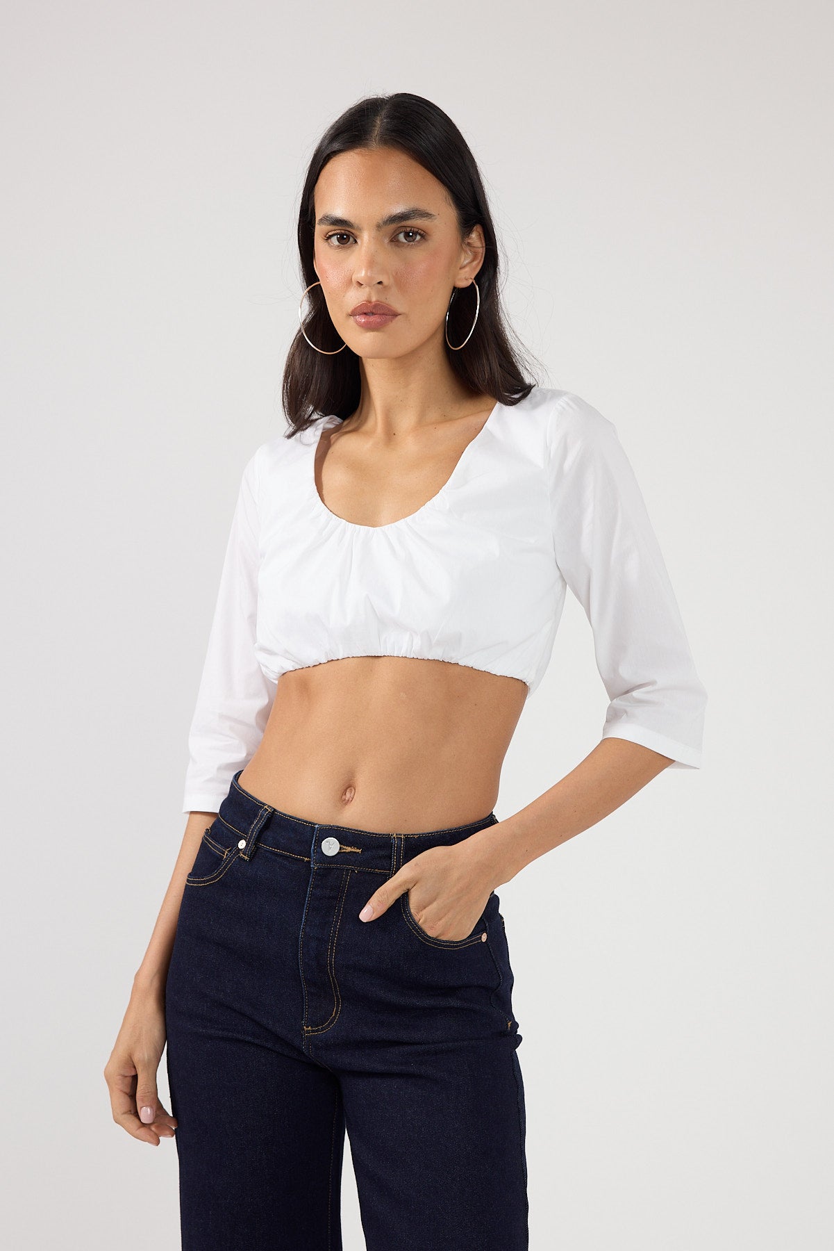 Perfect Stranger Vivienne Mirco Top White