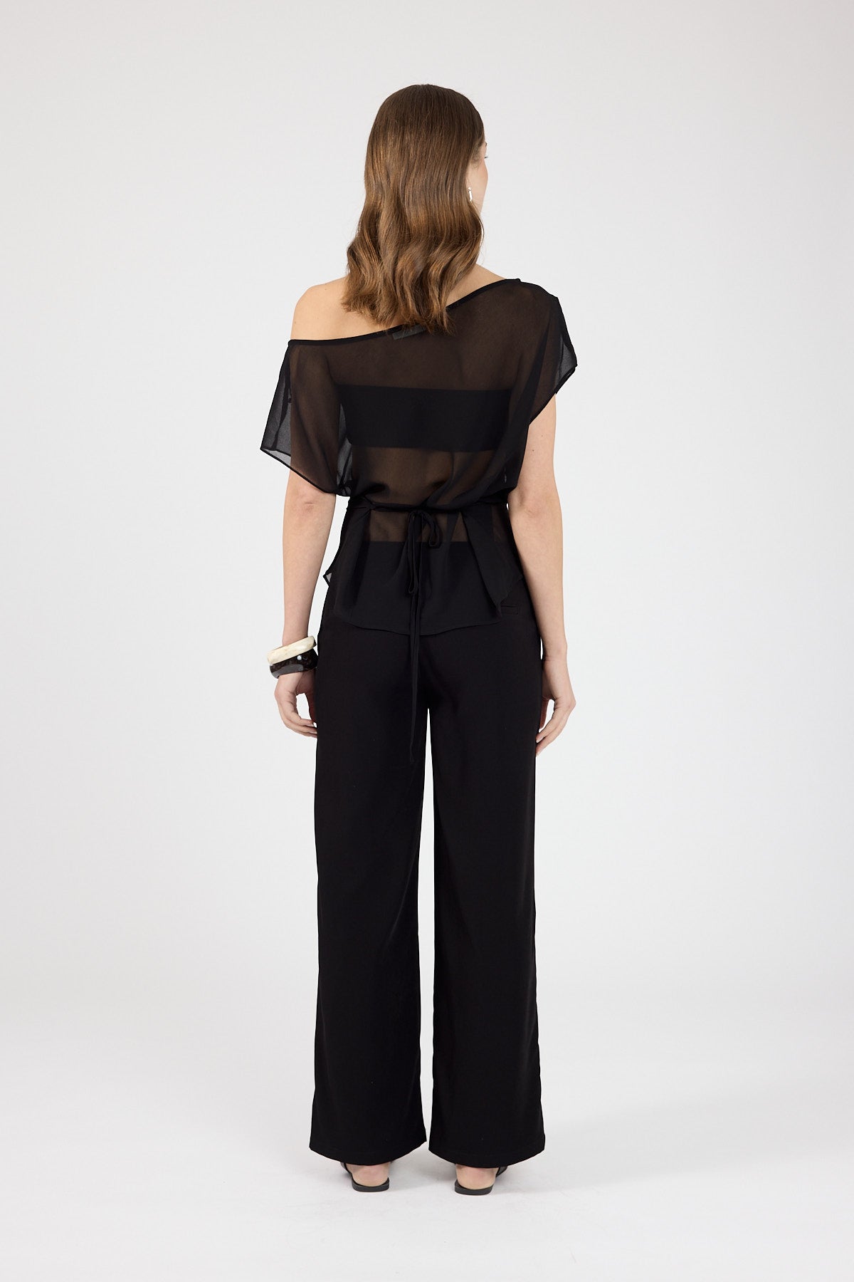 Perfect Stranger Cocona Petite Low Rise Recycled Pant Black