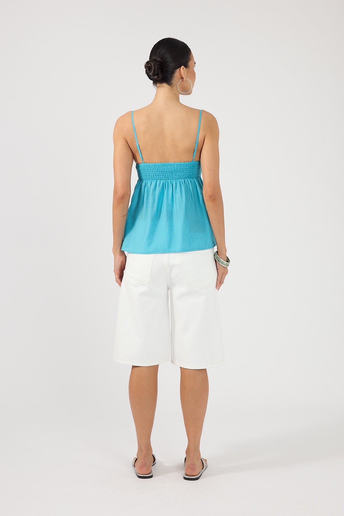 Perfect Stranger Vera Cami Top Turquoise