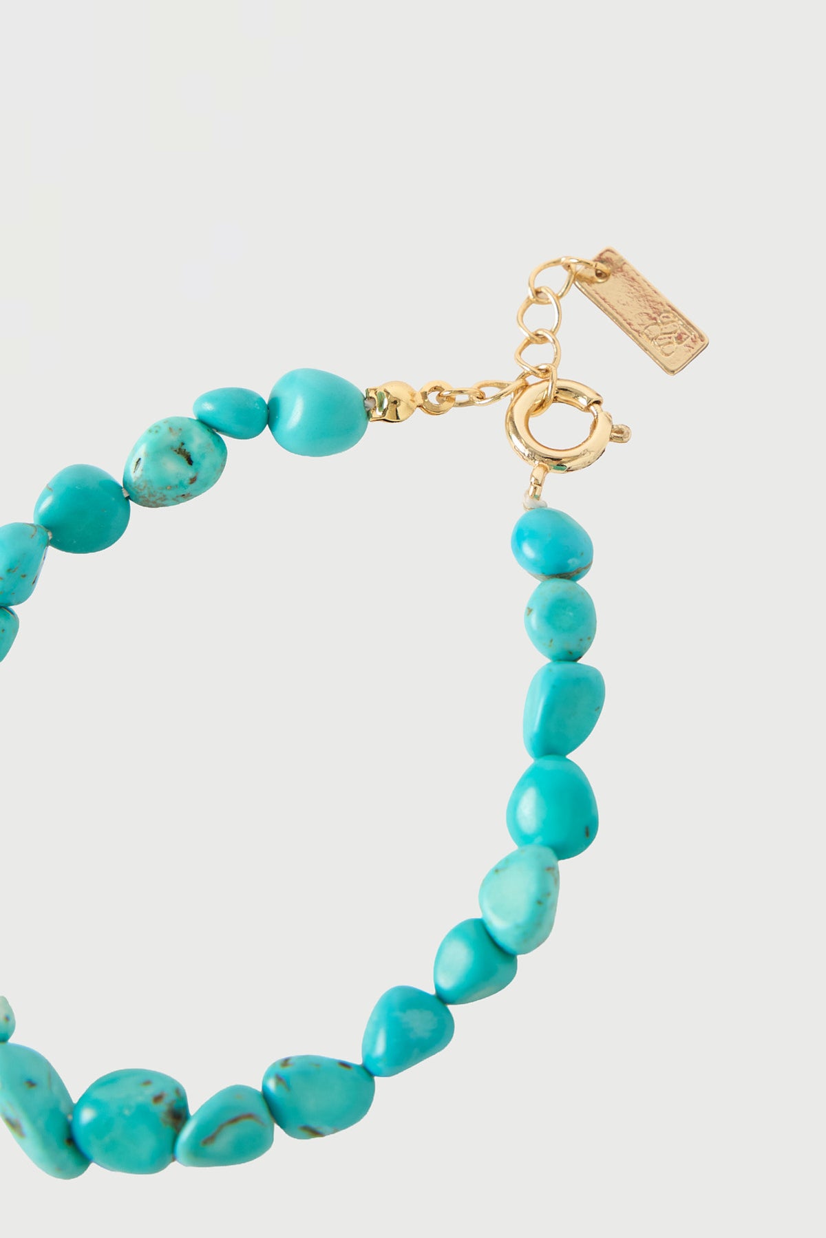 Perfect Stranger Dakota Beaded Bracelet Turquoise