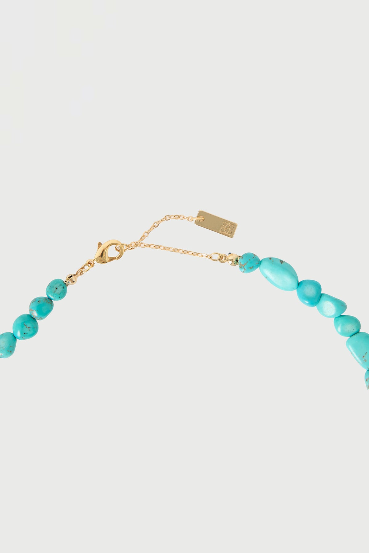 Perfect Stranger Dakota Beaded Necklace Turquoise