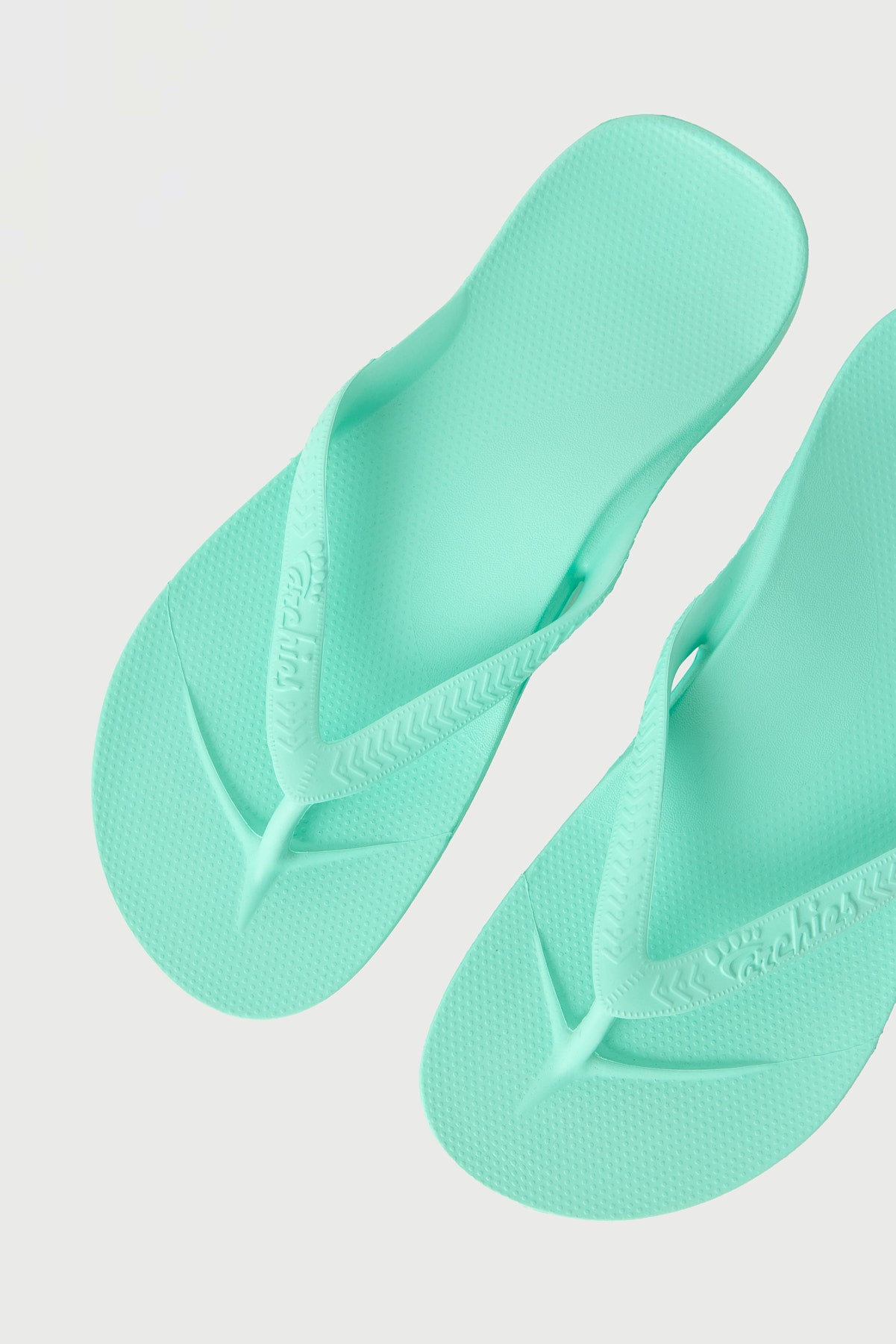 Archies Footwear Arch Support Thongs Mint
