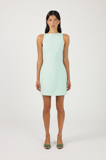 Perfect Stranger Adele Mini Dress Mint