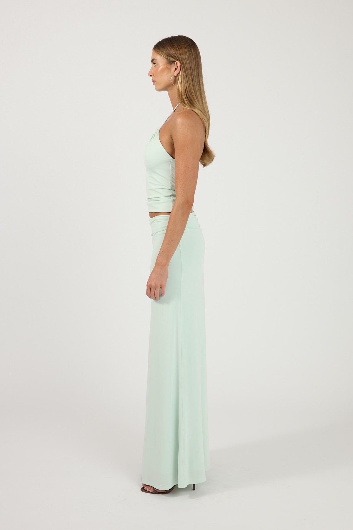 Perfect Stranger Asha Maxi Skirt Mint