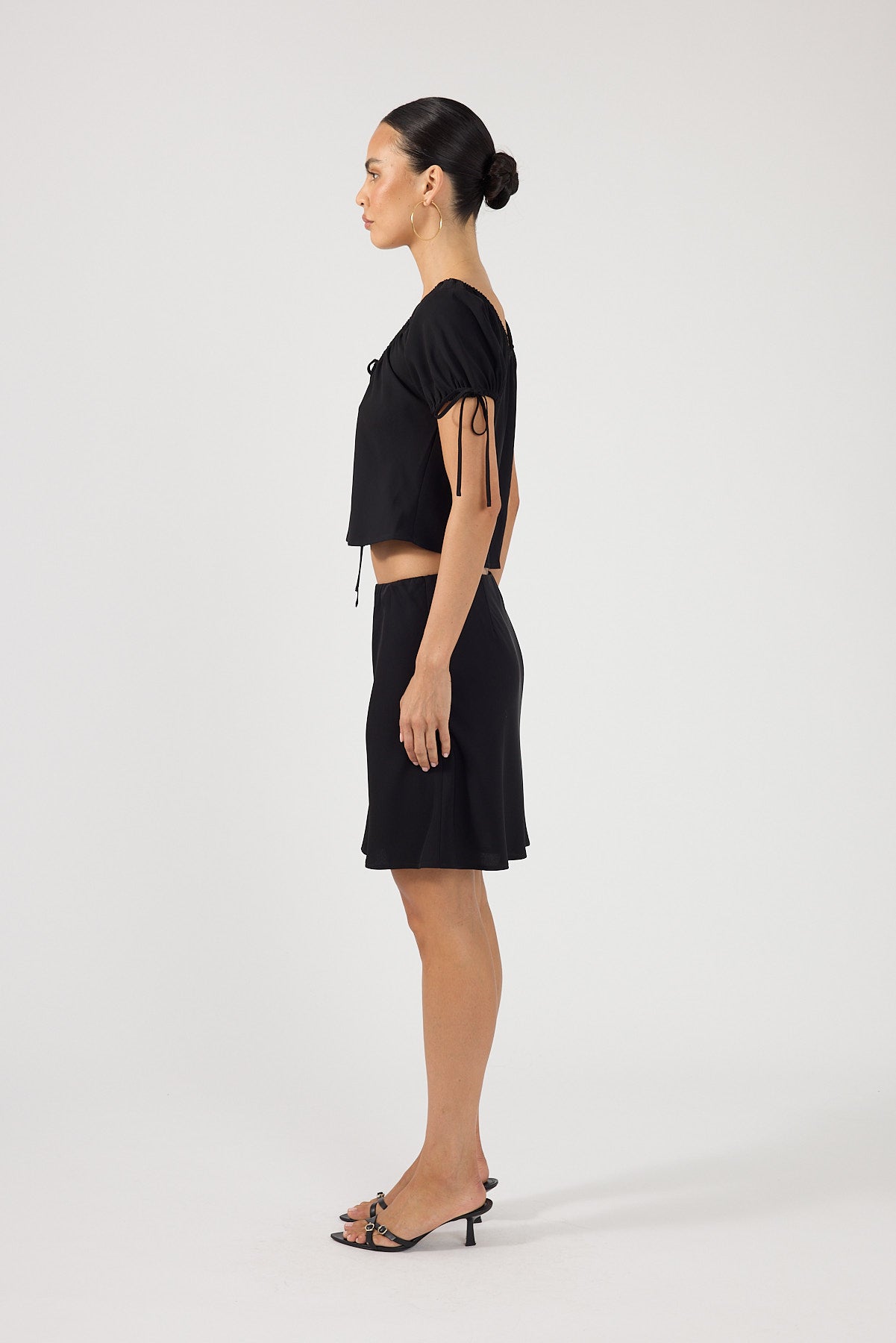 Perfect Stranger Tessa Mini Skirt Black