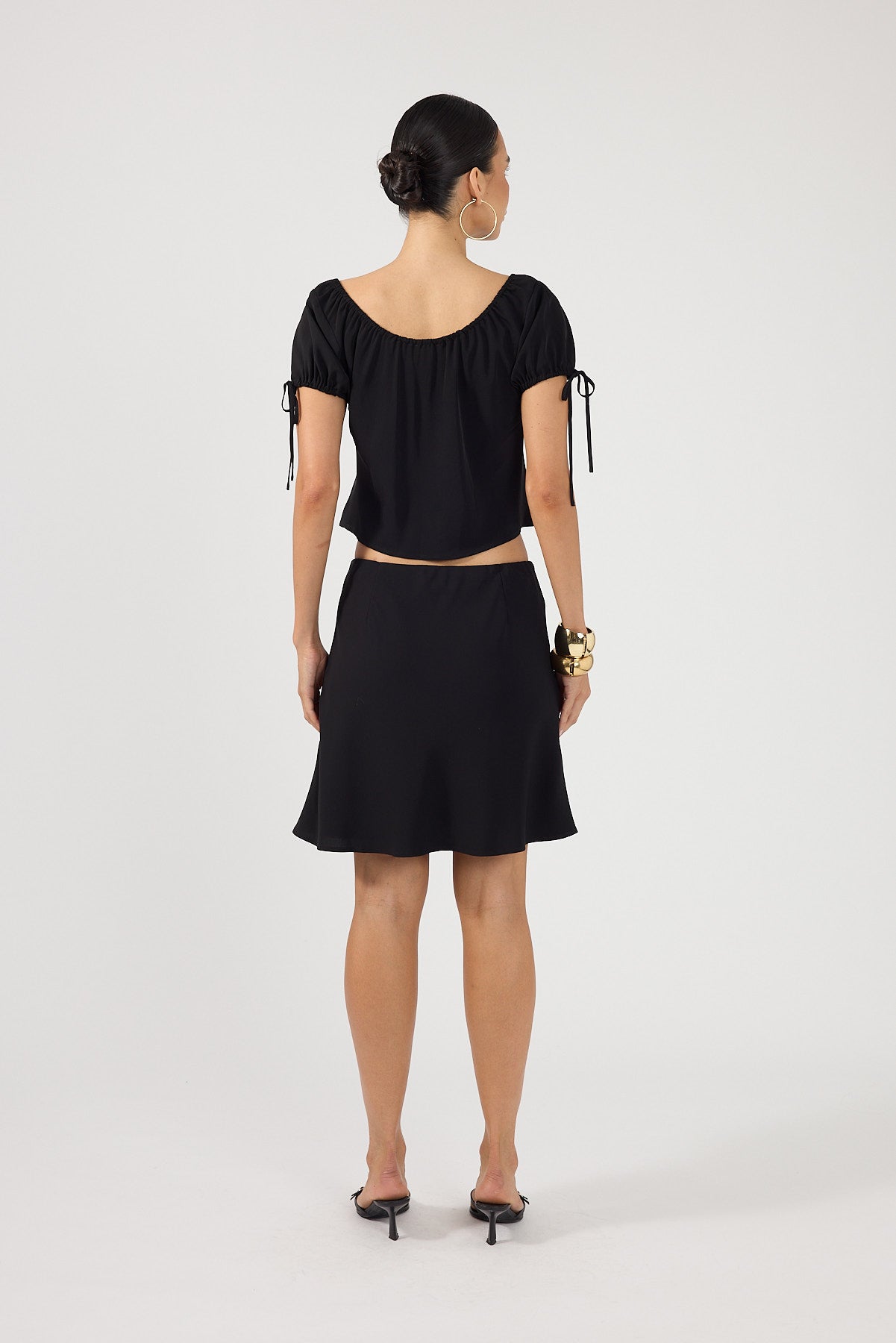 Perfect Stranger Tessa Mini Skirt Black